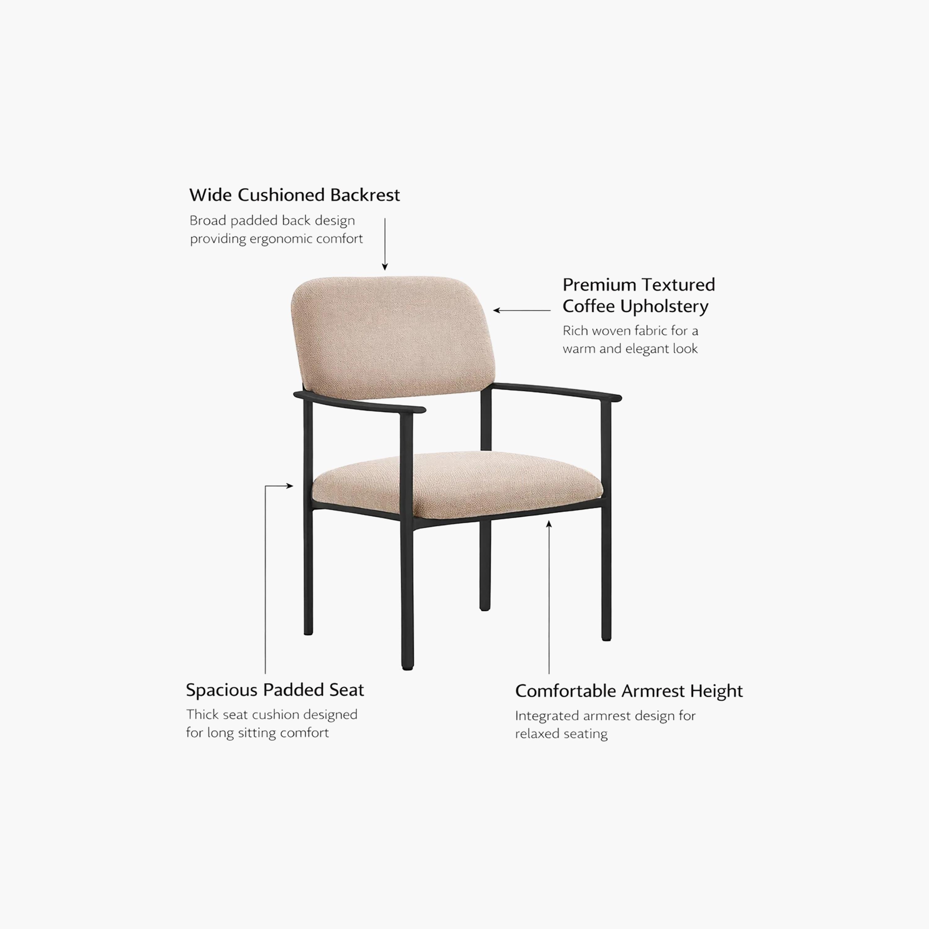Maria Homes Straight Arm Chair-furniture-sofaandseating-armchairs-image-4
