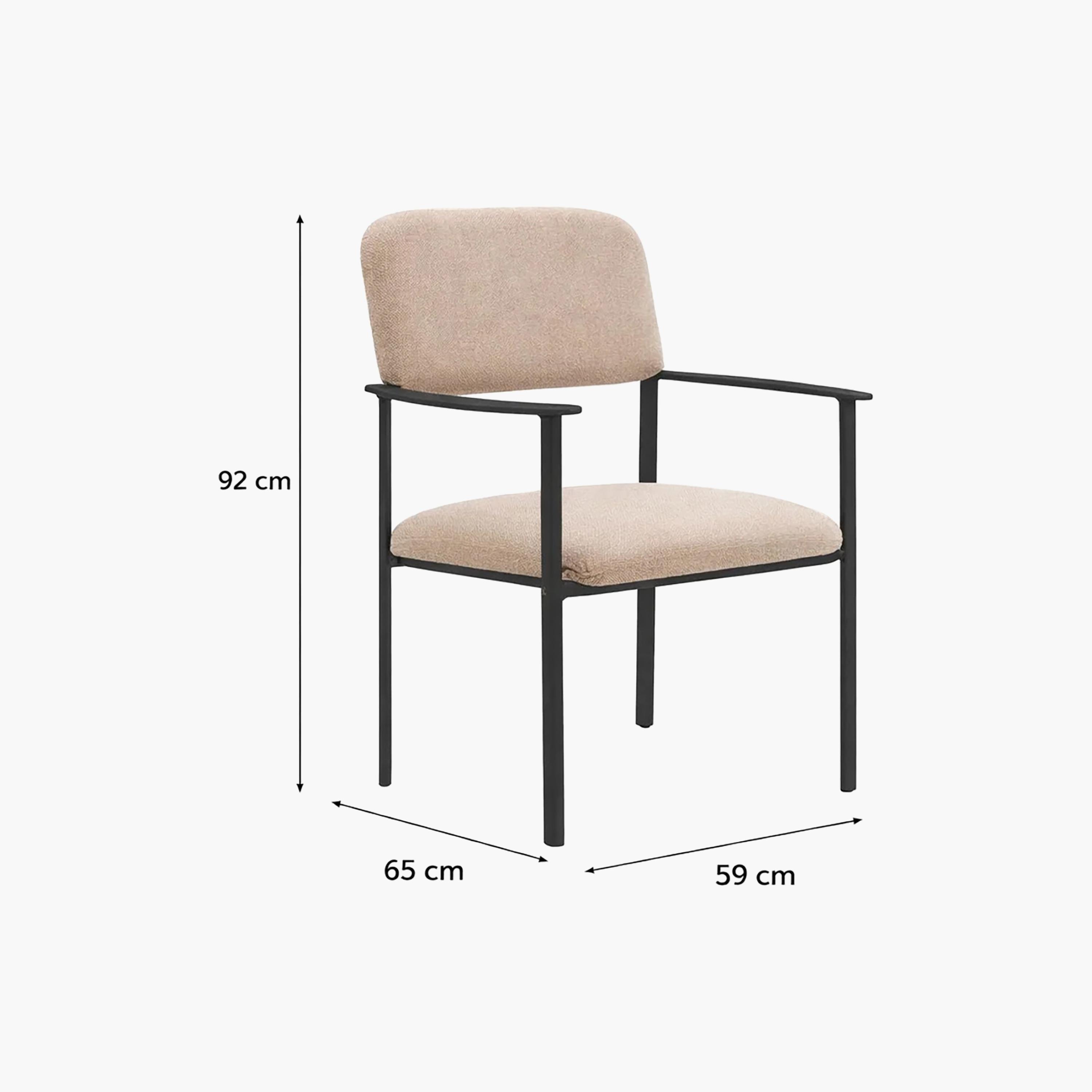 Maria Homes Straight Arm Chair-furniture-sofaandseating-armchairs-image-6