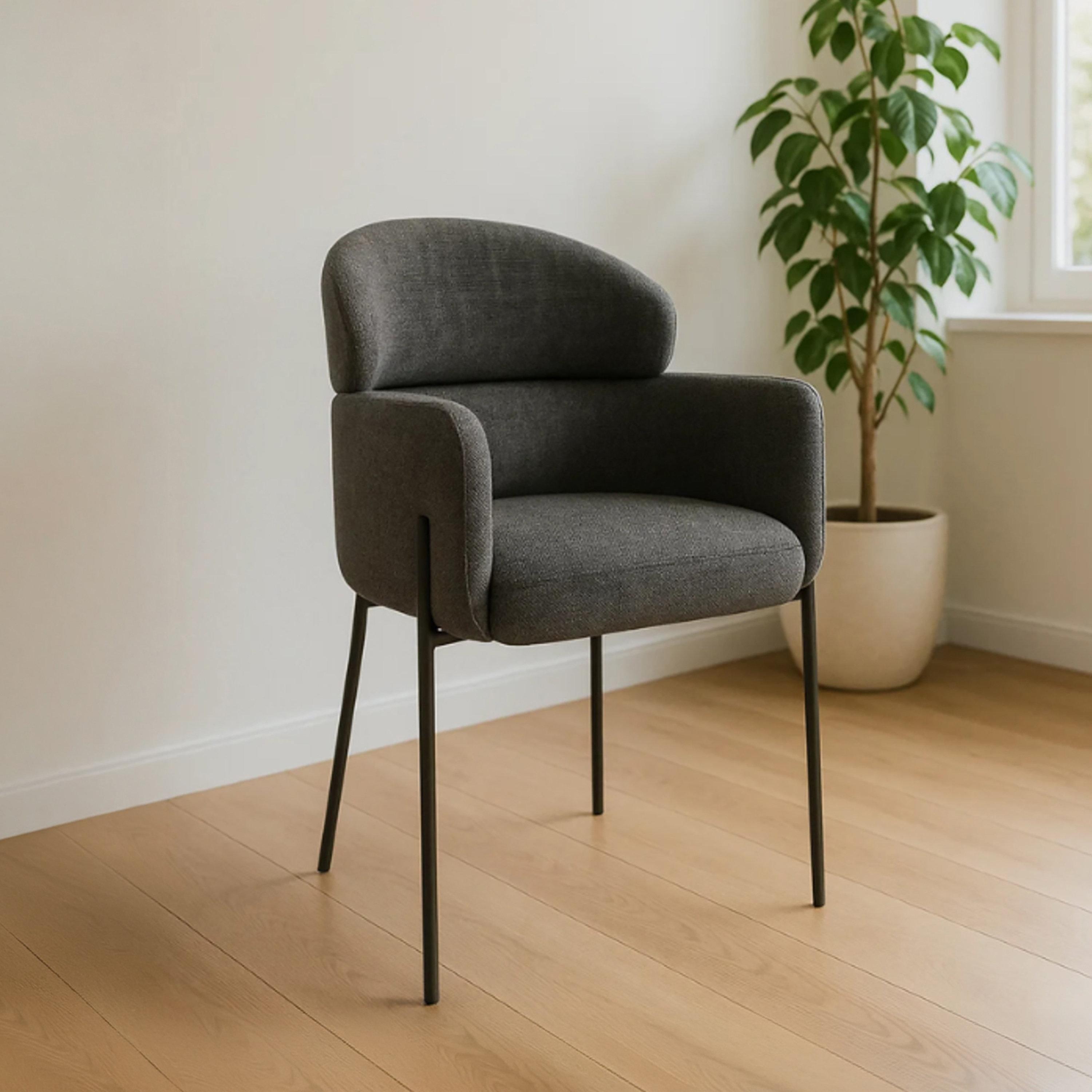 Maria Homes Padded Arm Chair-furniture-sofaandseating-armchairs-image-1