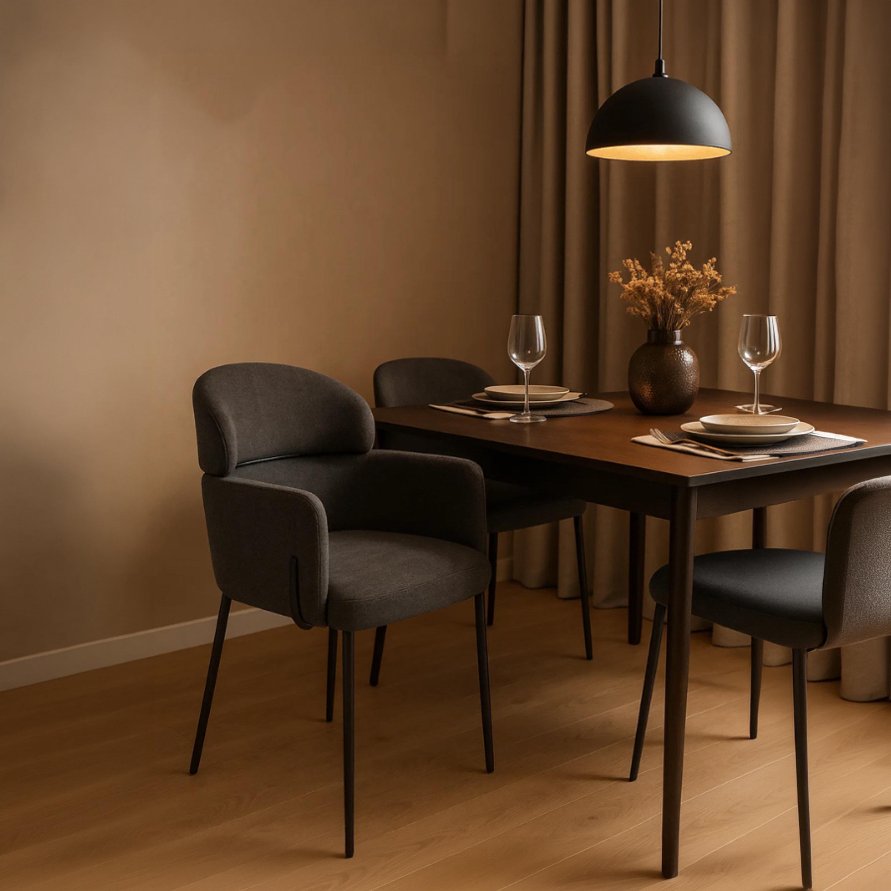 Maria Homes Padded Arm Chair-furniture-sofaandseating-armchairs-image-2
