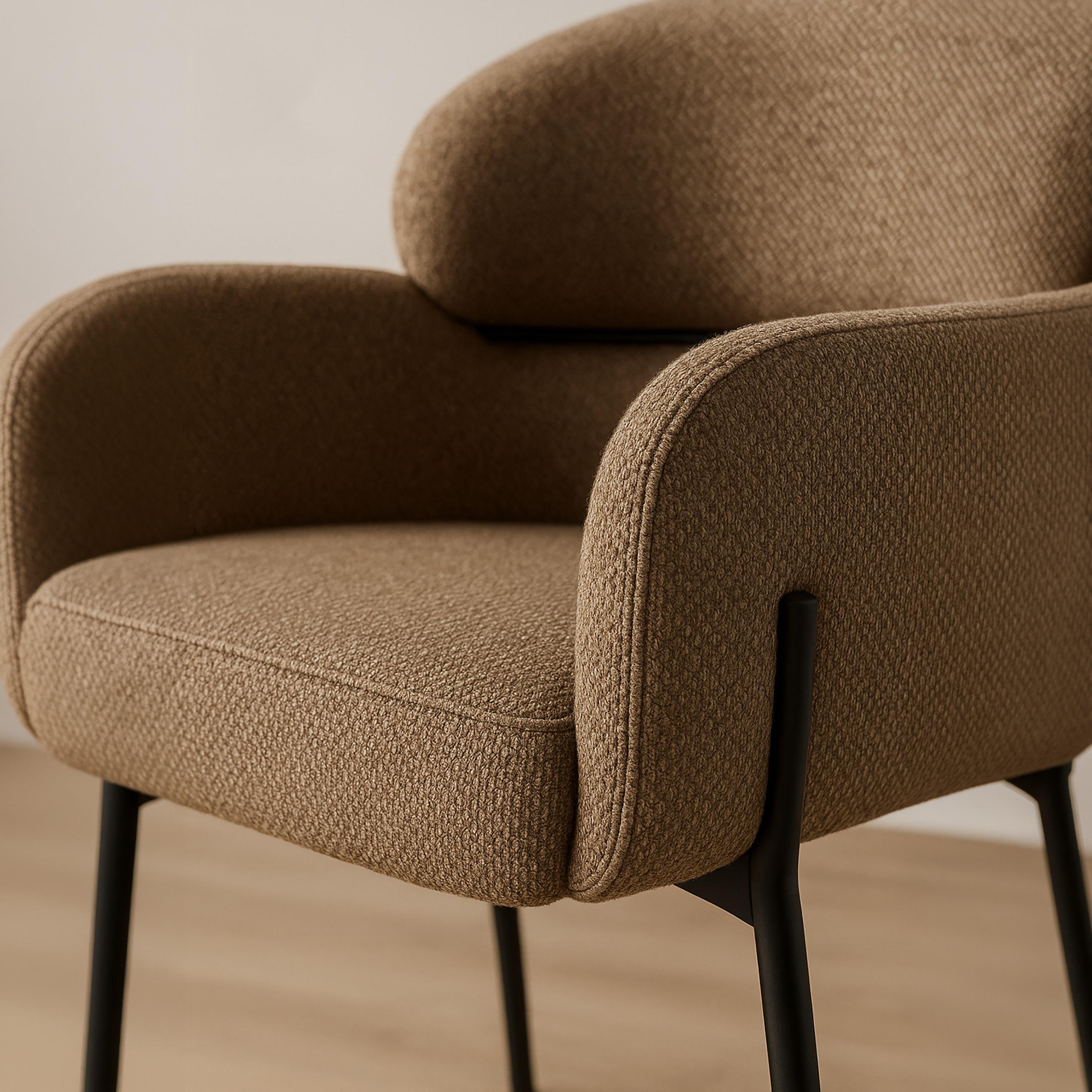 Maria Homes Padded Arm Chair-furniture-sofaandseating-armchairs-image-4