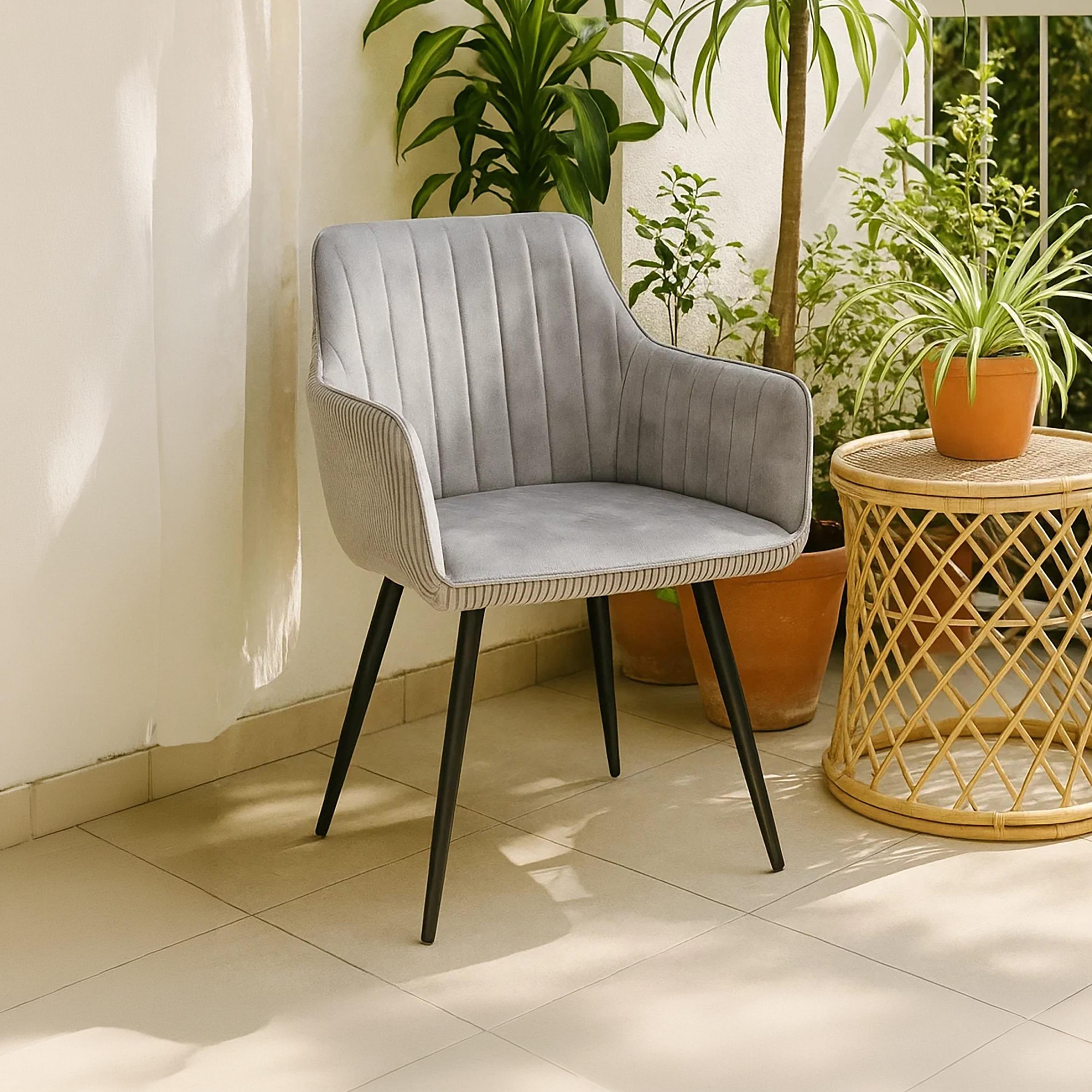 Maria Homes Padded Arm Chair-furniture-sofaandseating-armchairs-image-2