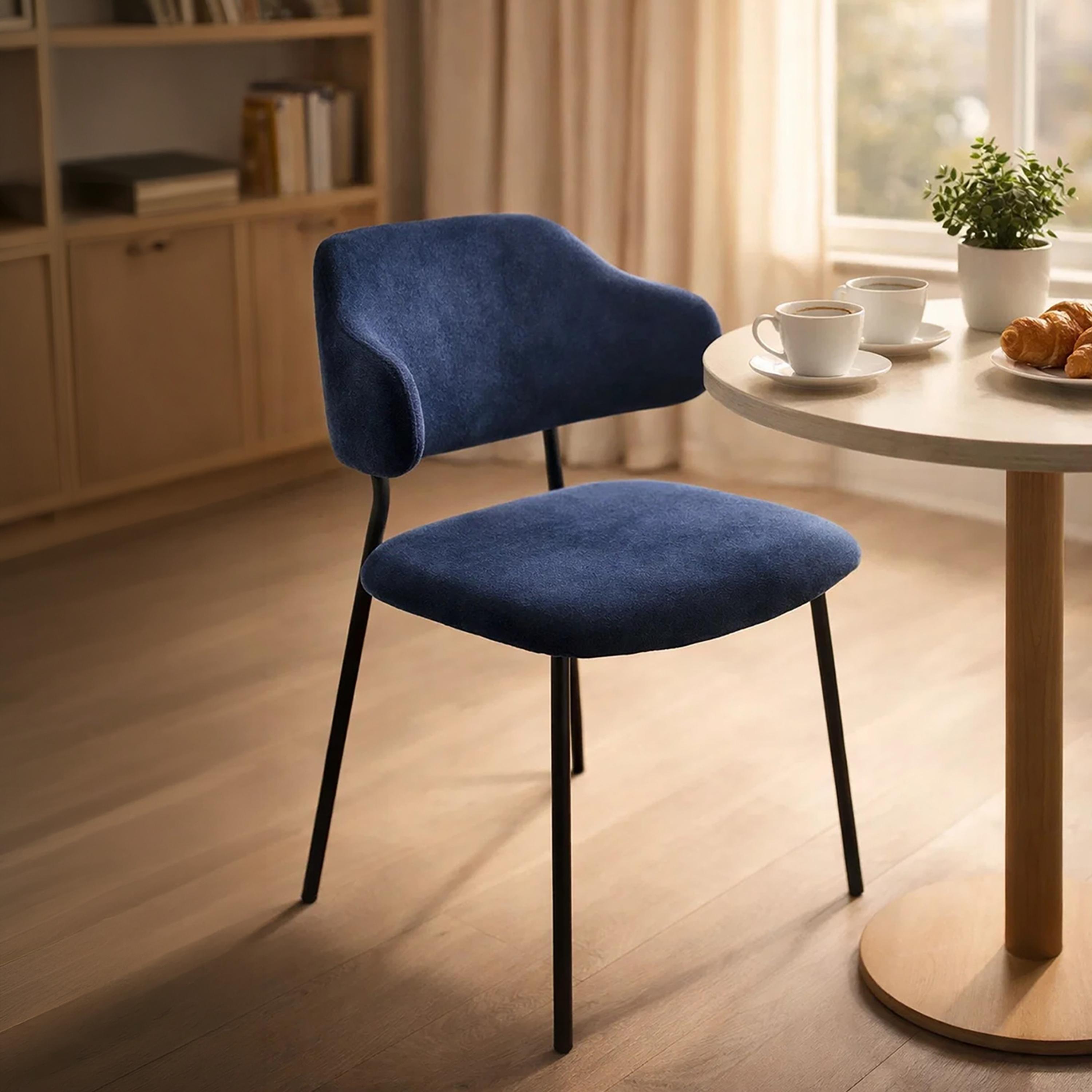 Maria Homes Curved Arm Chair-furniture-sofaandseating-armchairs-image-1
