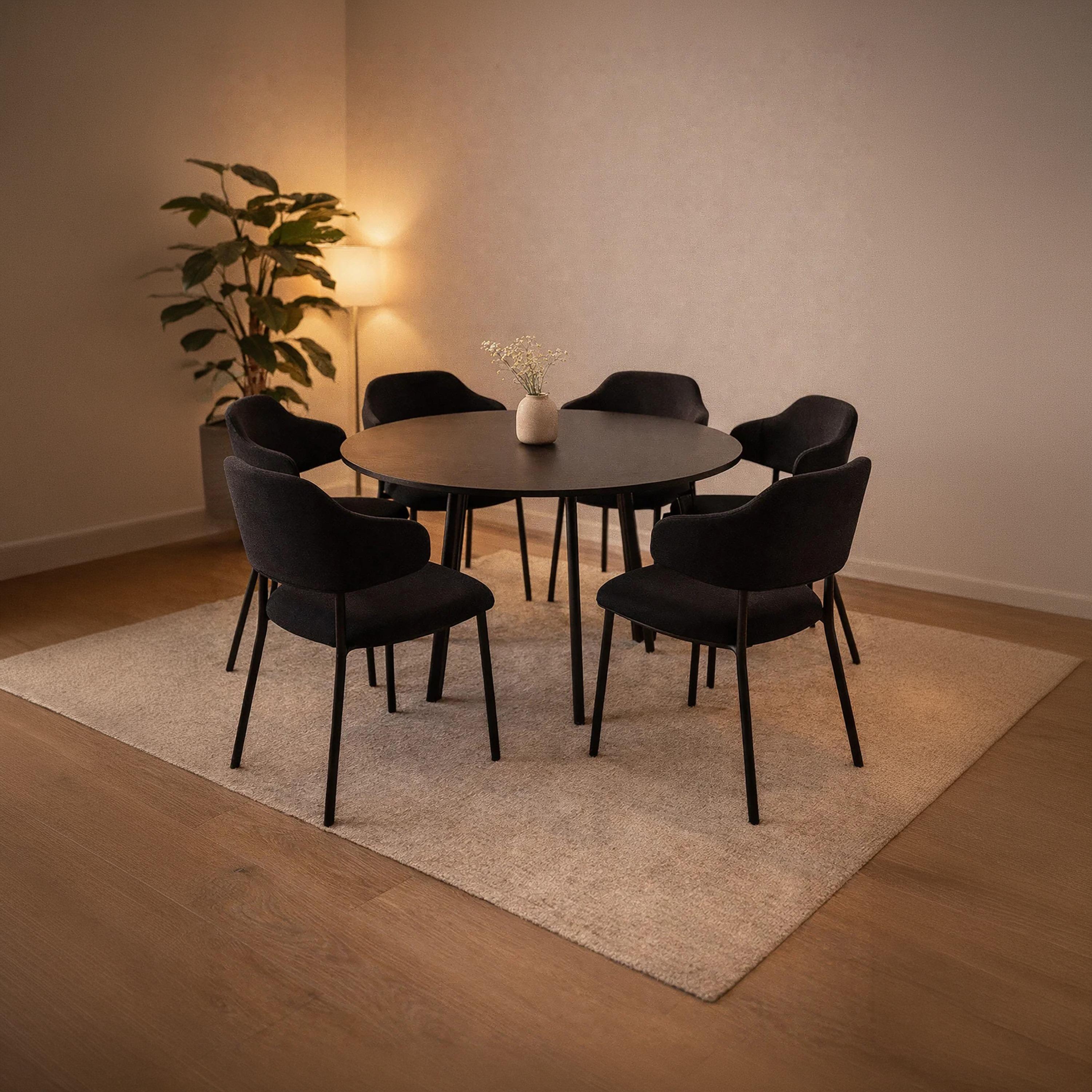 Maria Homes Curved Arm Chair-furniture-sofaandseating-armchairs-image-3