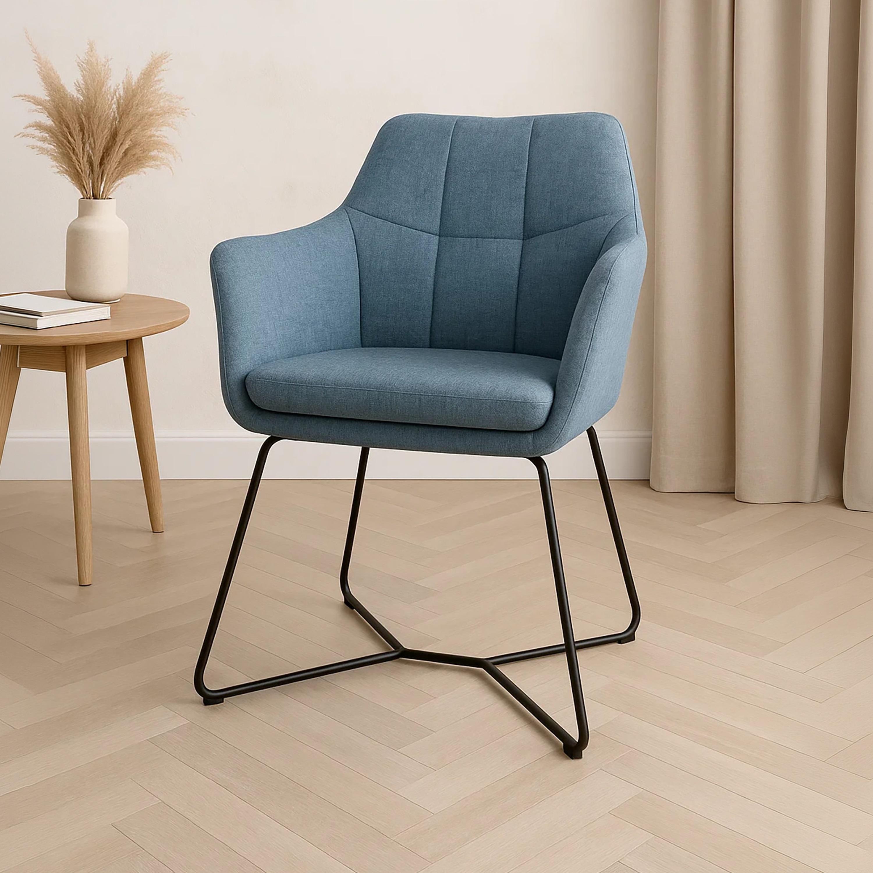 Maria Homes Padded Arm Chair-furniture-sofaandseating-armchairs-image-2