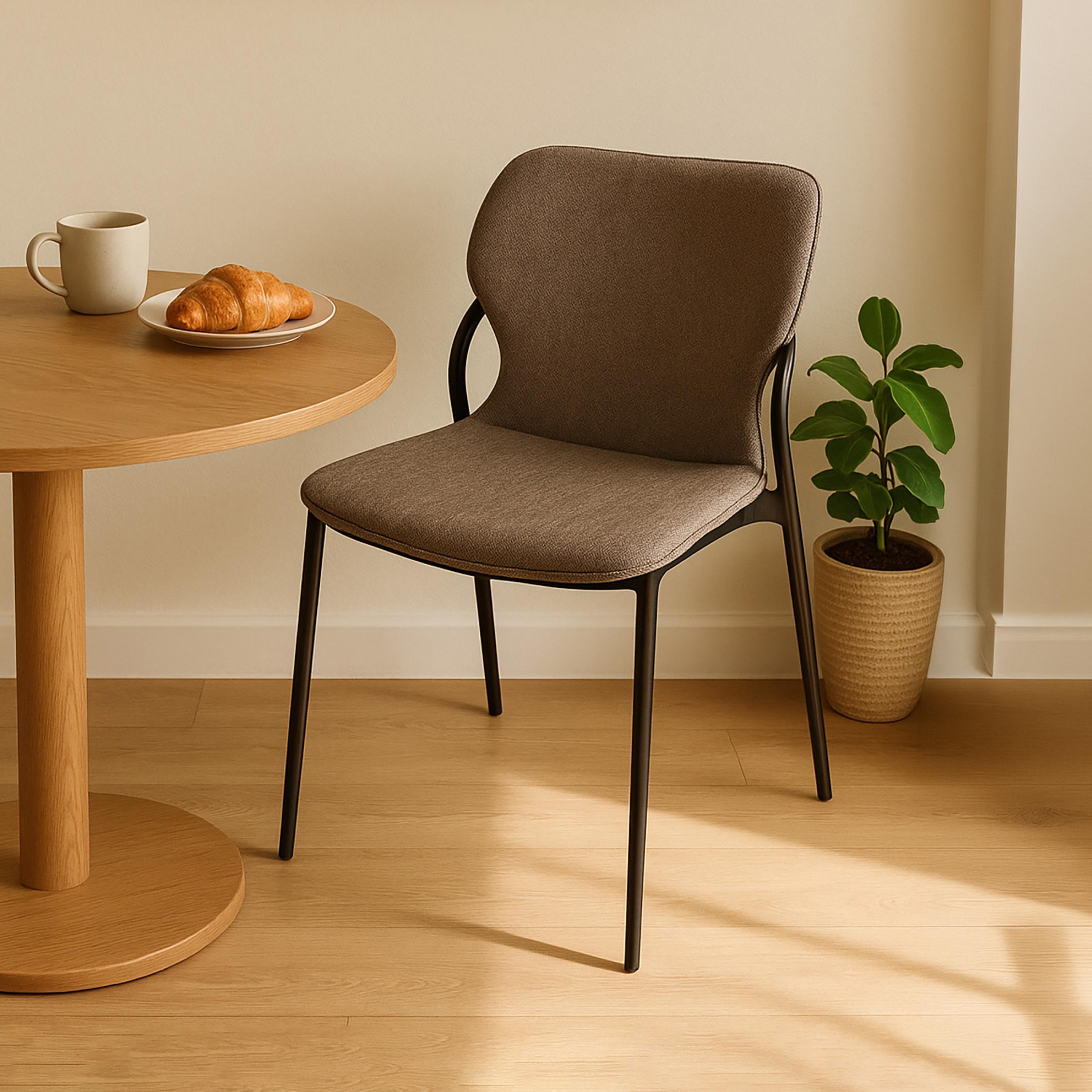 Maria Homes Curved Arm Chair-furniture-sofaandseating-armchairs-image-1