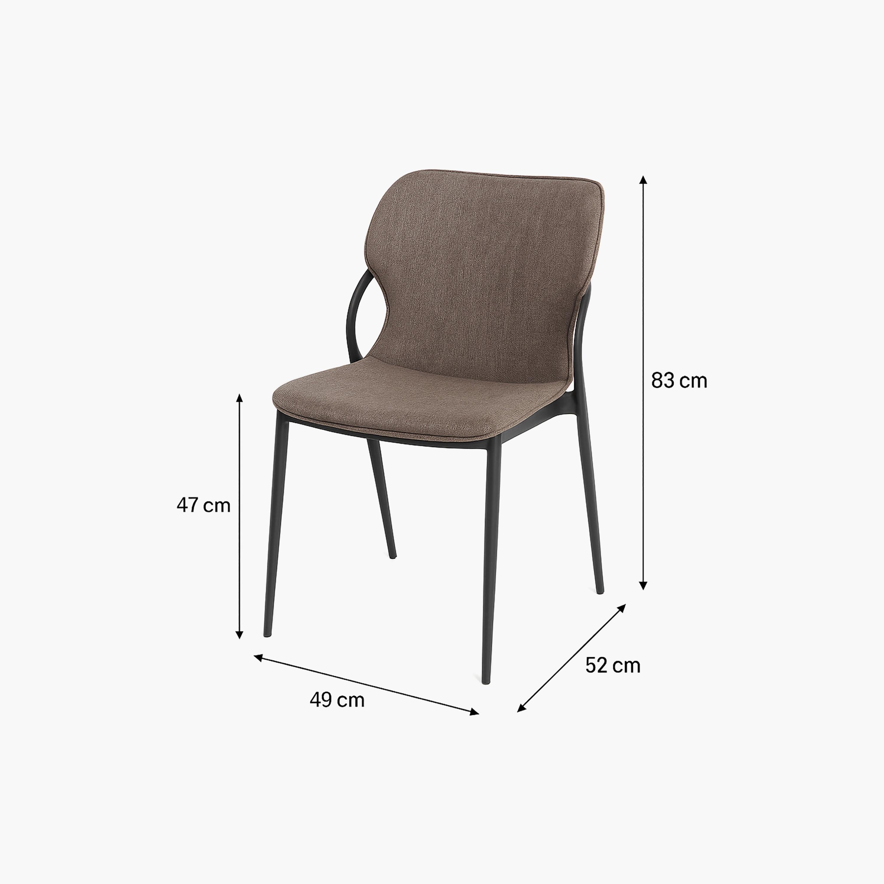 Maria Homes Curved Arm Chair-furniture-sofaandseating-armchairs-image-5