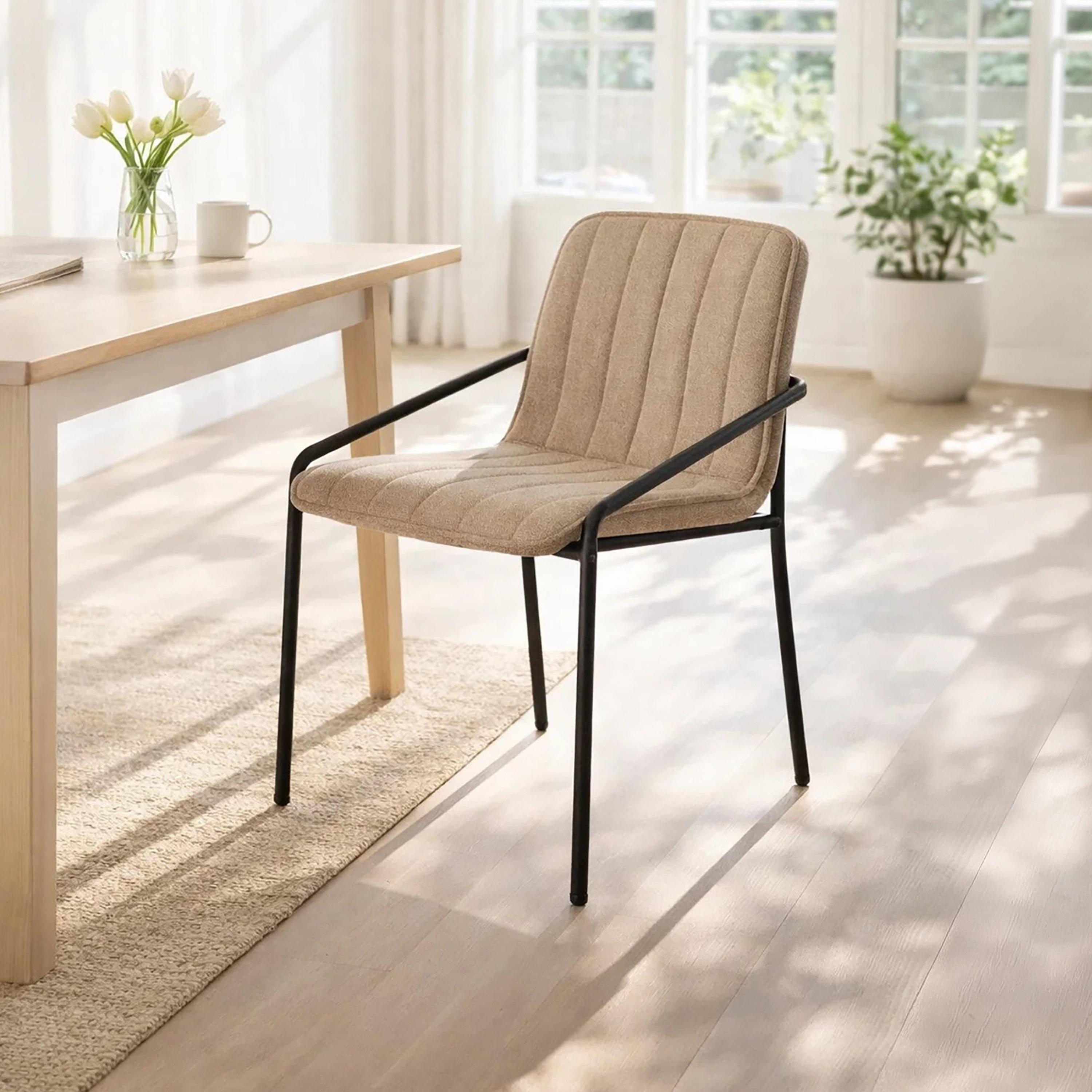 Maria Homes Sloped Arm Chair-furniture-sofaandseating-armchairs-image-1
