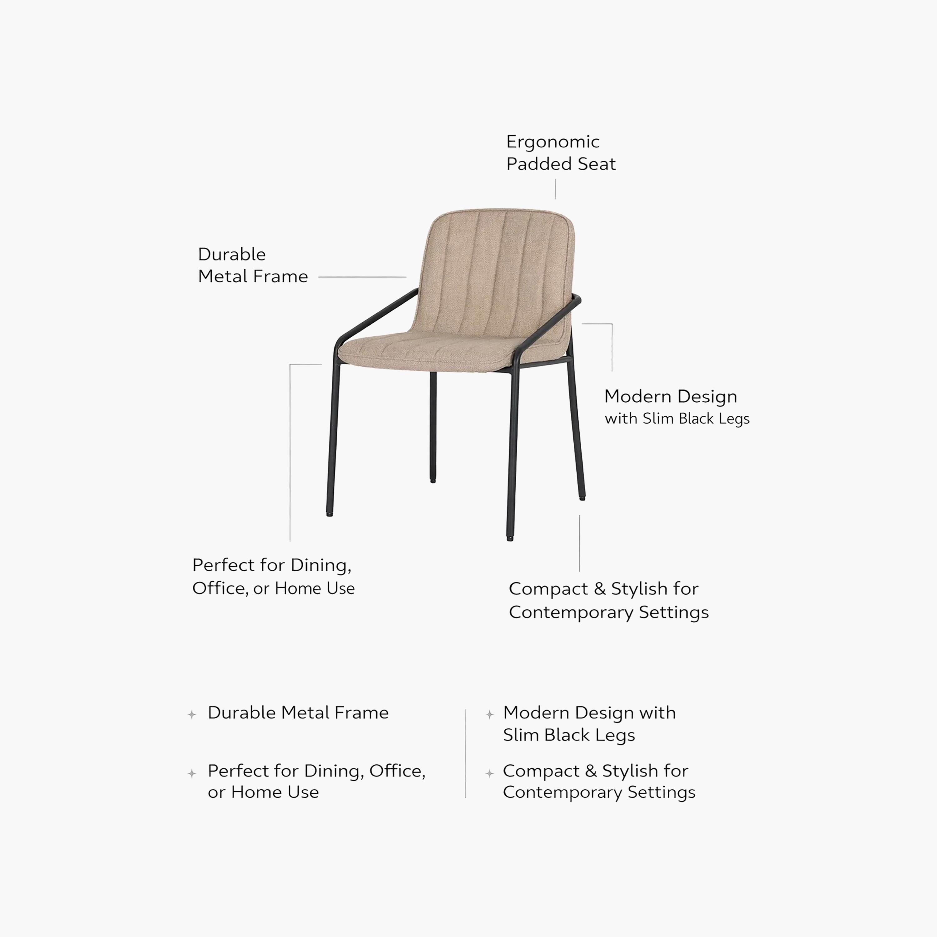 Maria Homes Sloped Arm Chair-furniture-sofaandseating-armchairs-image-3