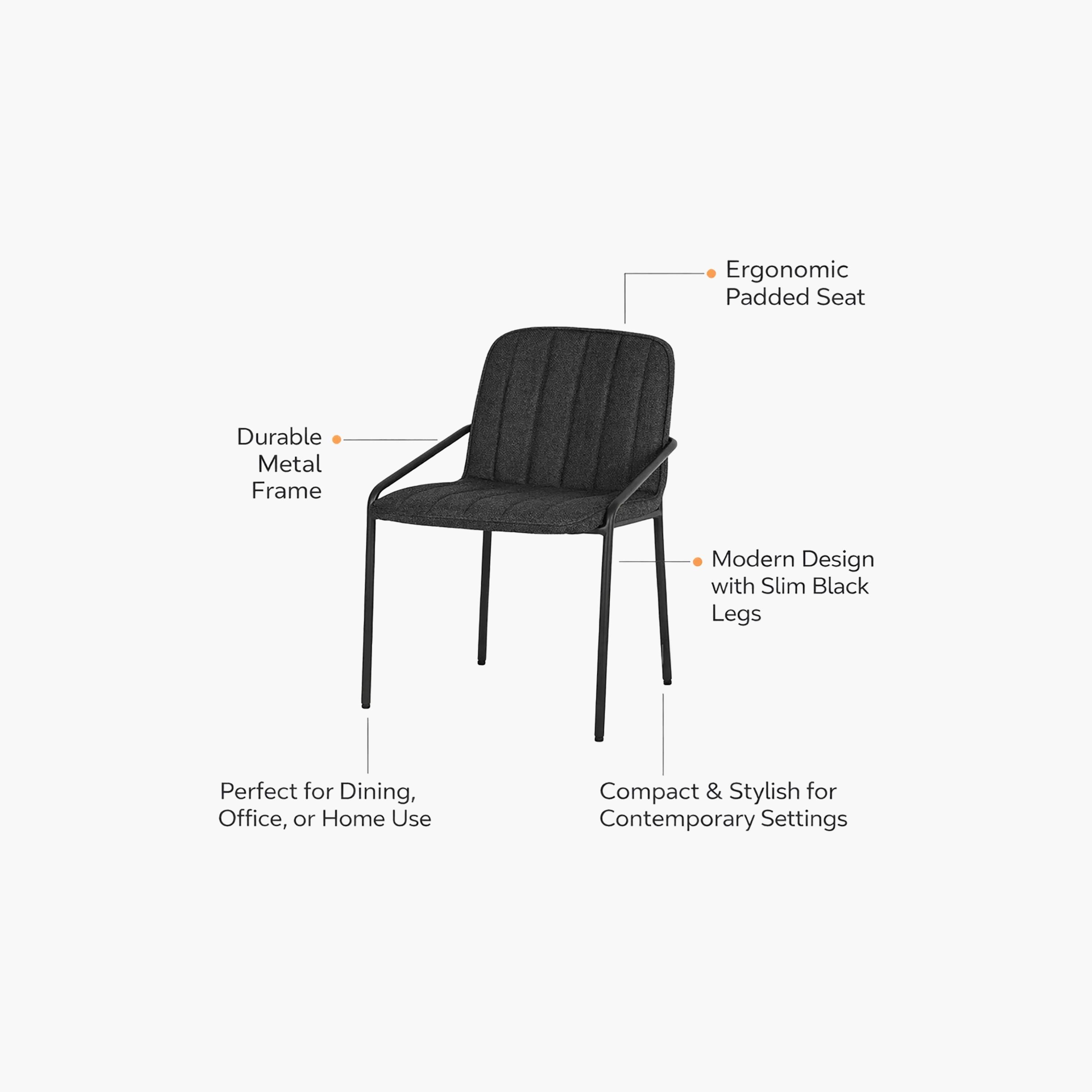 Maria Homes Sloped Arm Chair-furniture-sofaandseating-armchairs-image-4