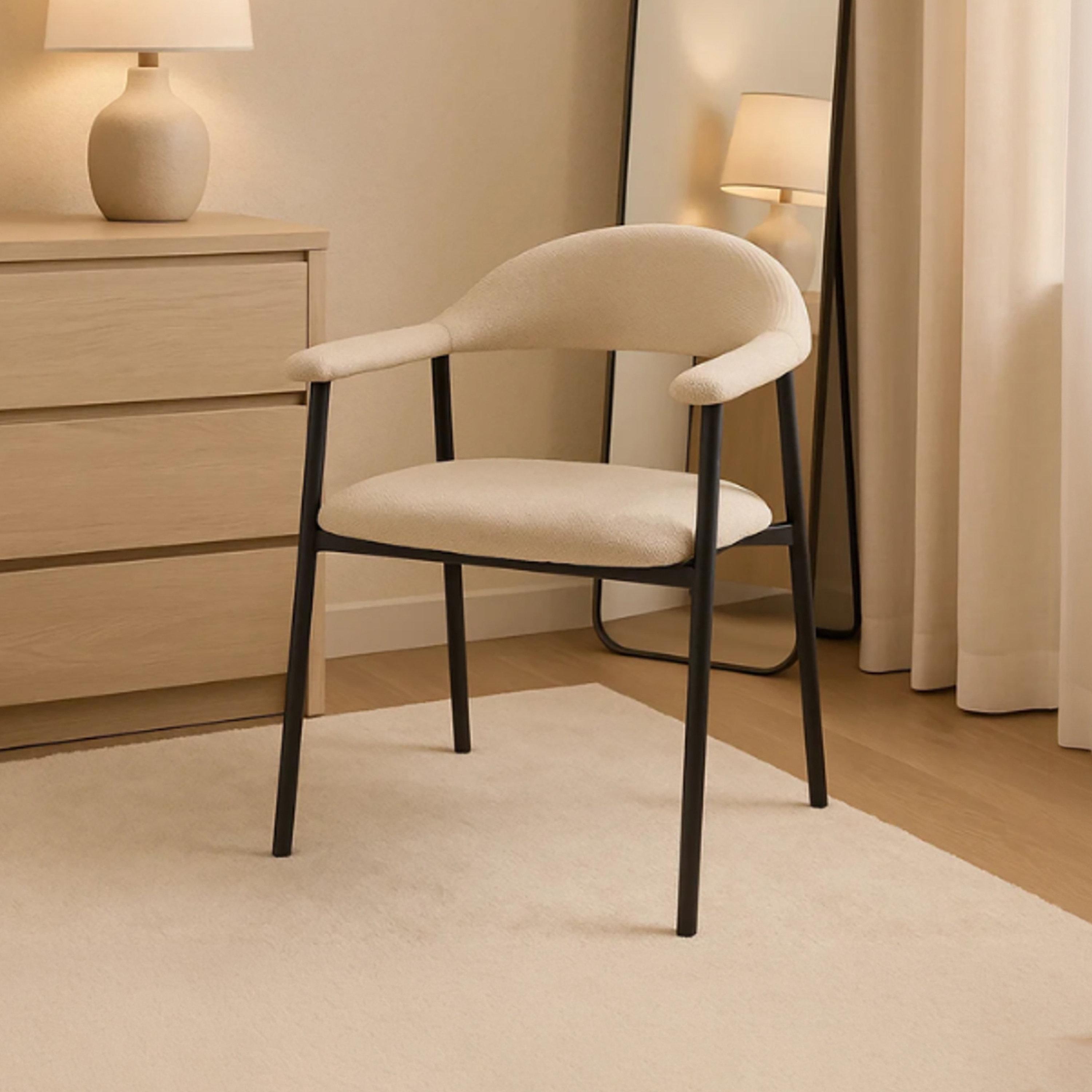 Maria Homes Padded Arm Chair-furniture-sofaandseating-armchairs-image-1