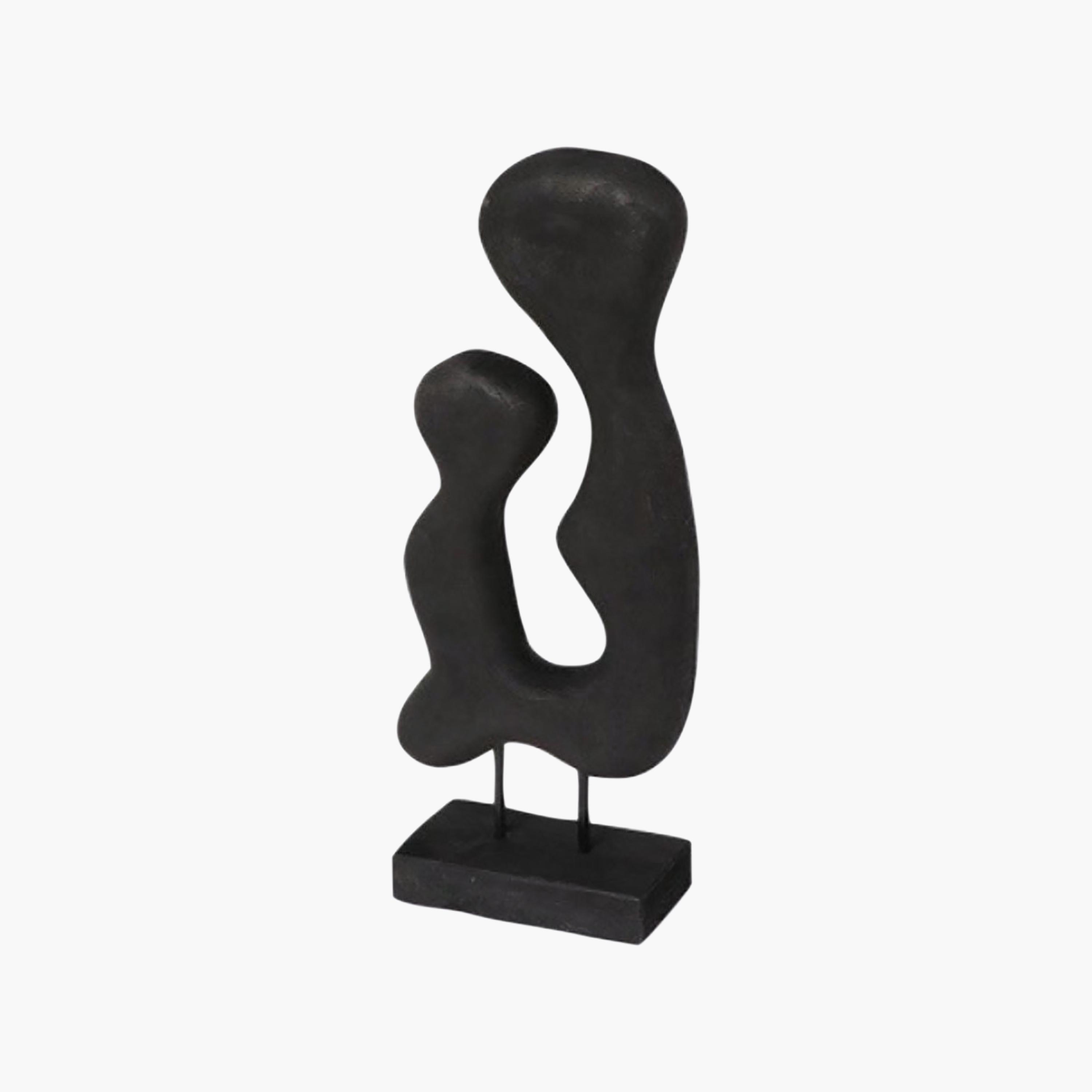 منحوتة تجريدية حرة التشكيل خشبية سوداء عصرية من ماريا هومز-household-decor-decorativeobjectsandsculptures-image-6