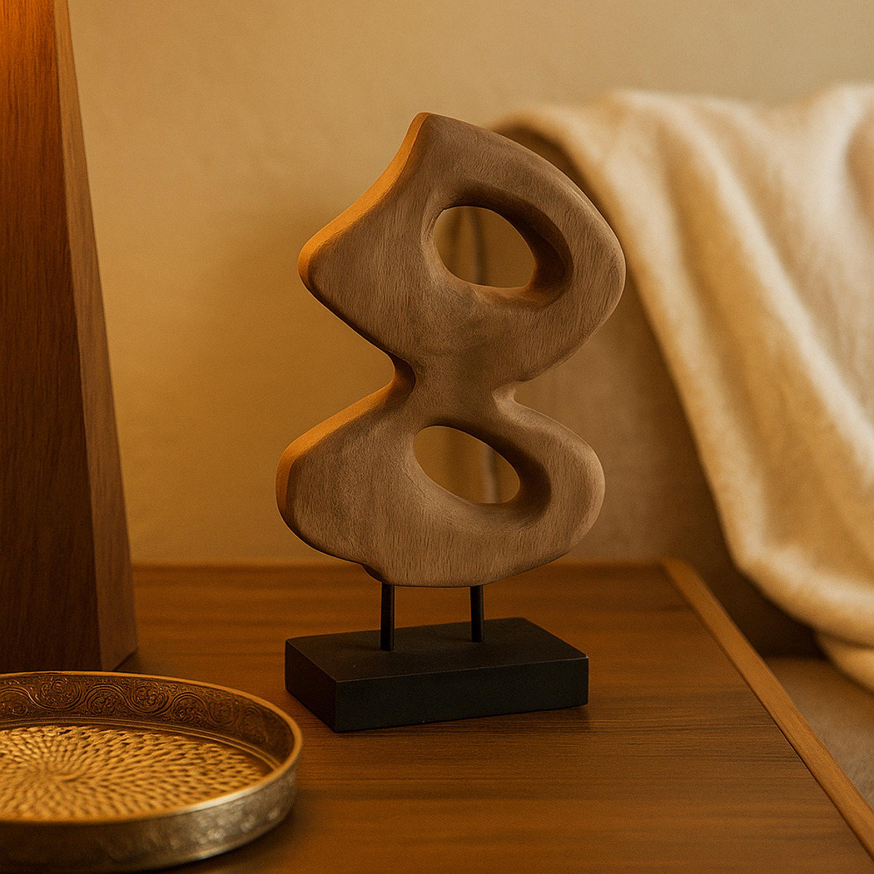 منحوتة تجريدية حديثة خشبية سوداء من ماريا هومز-household-decor-decorativeobjectsandsculptures-image-3