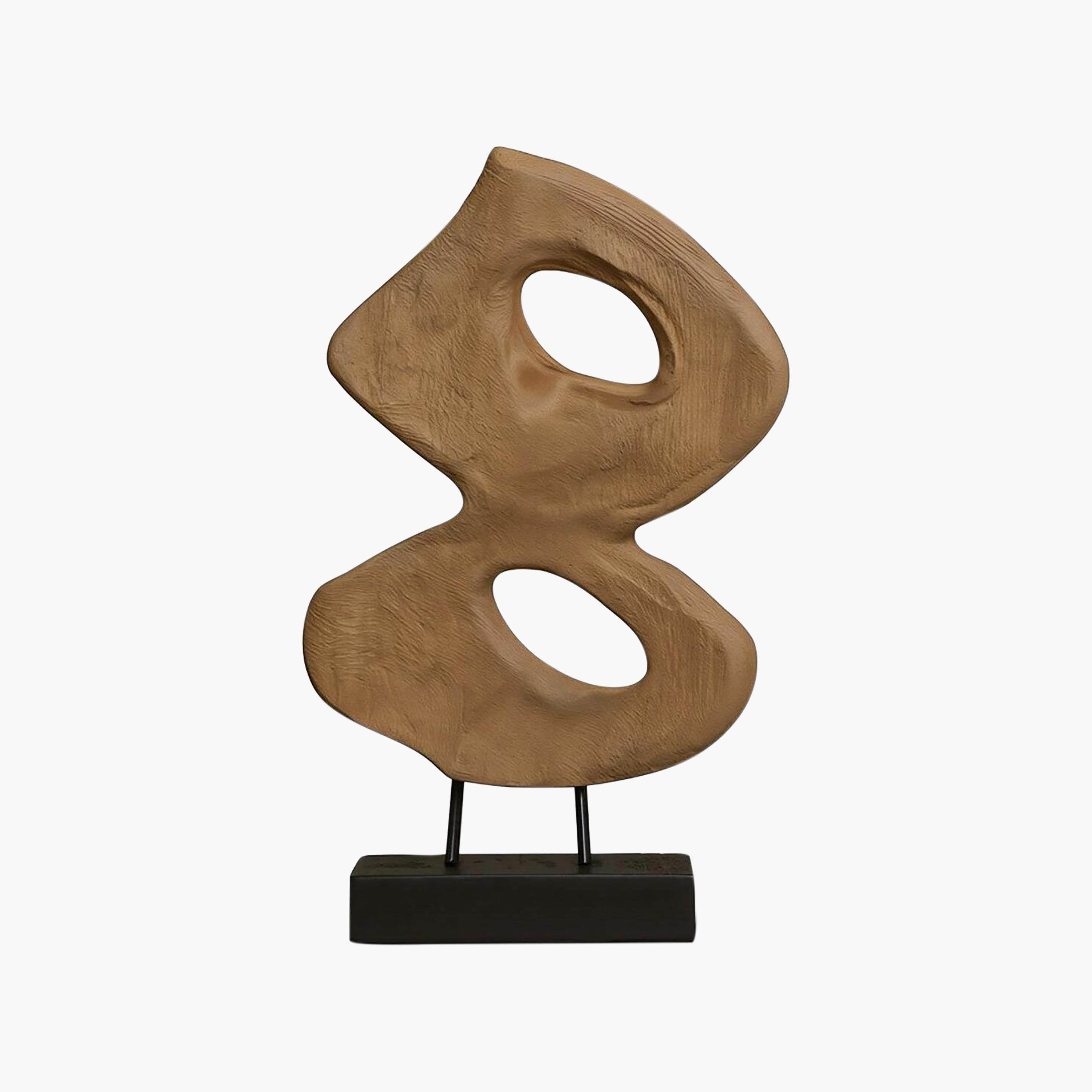 منحوتة تجريدية حديثة خشبية سوداء من ماريا هومز-household-decor-decorativeobjectsandsculptures-image-6