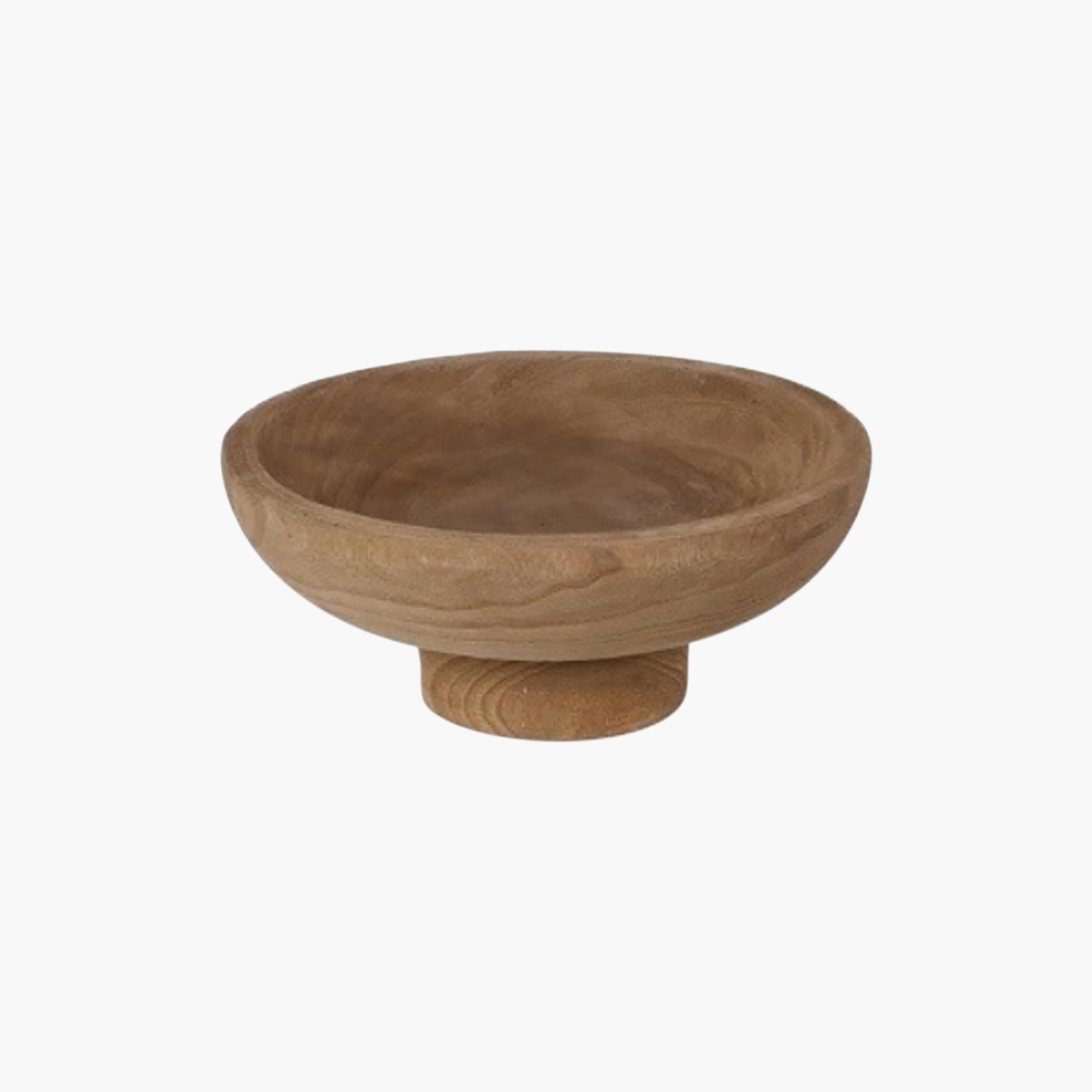وعاء ديكور خشبي أسود عصري من ماريا هومز-household-decor-vasesandbowls-image-6