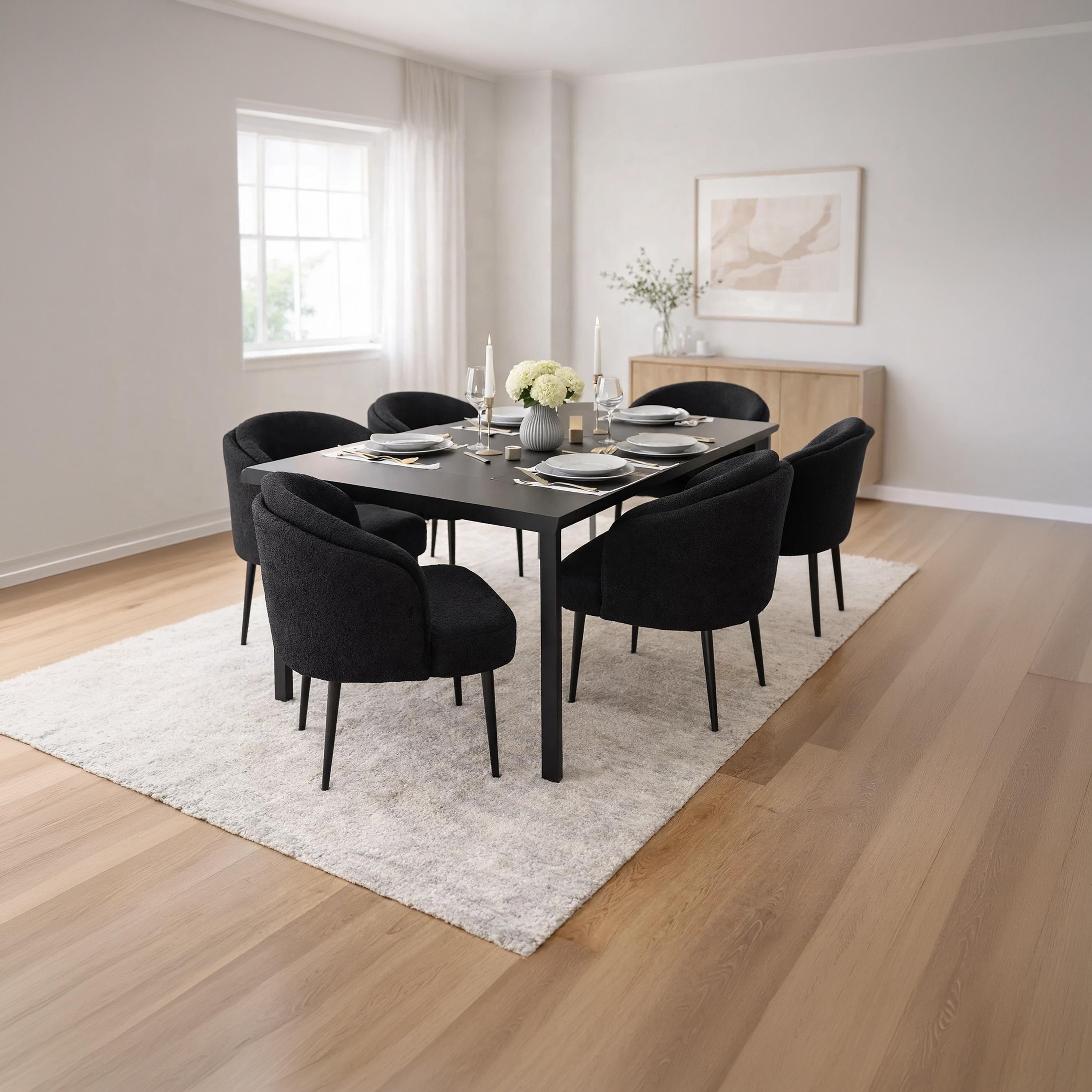 Maria Homes Curved Arm Chair-furniture-sofaandseating-armchairs-image-2