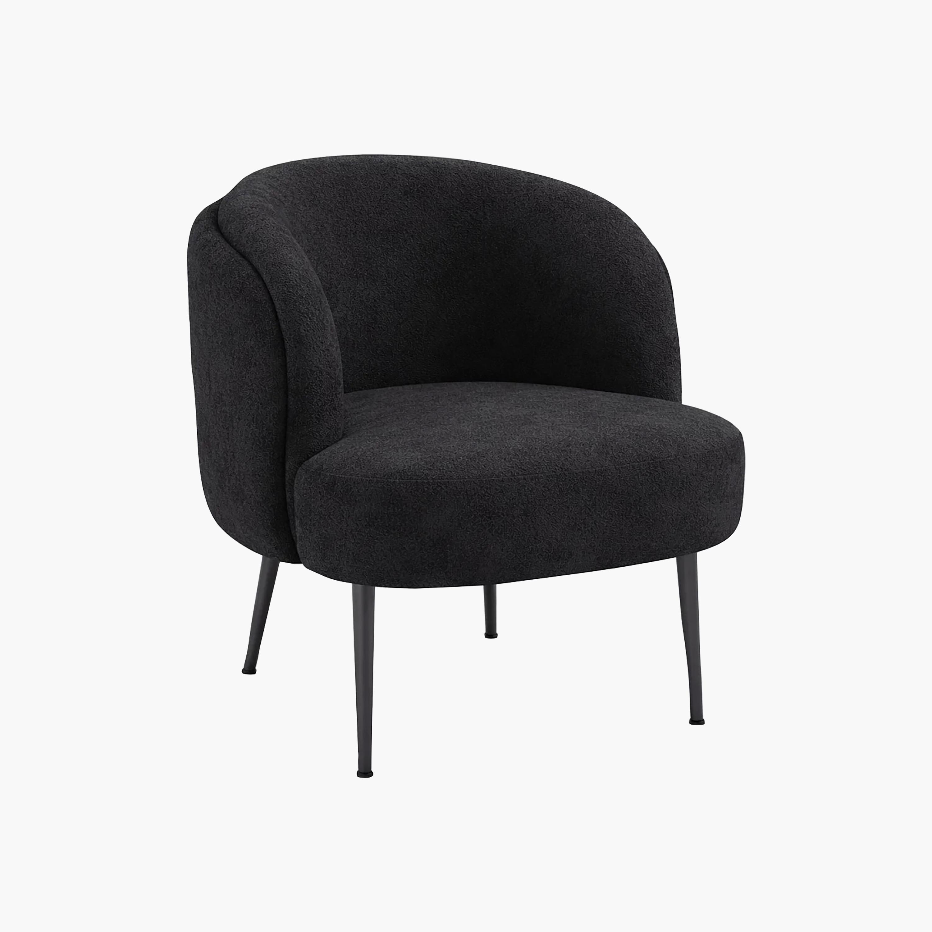 Maria Homes Curved Arm Chair-furniture-sofaandseating-armchairs-image-5