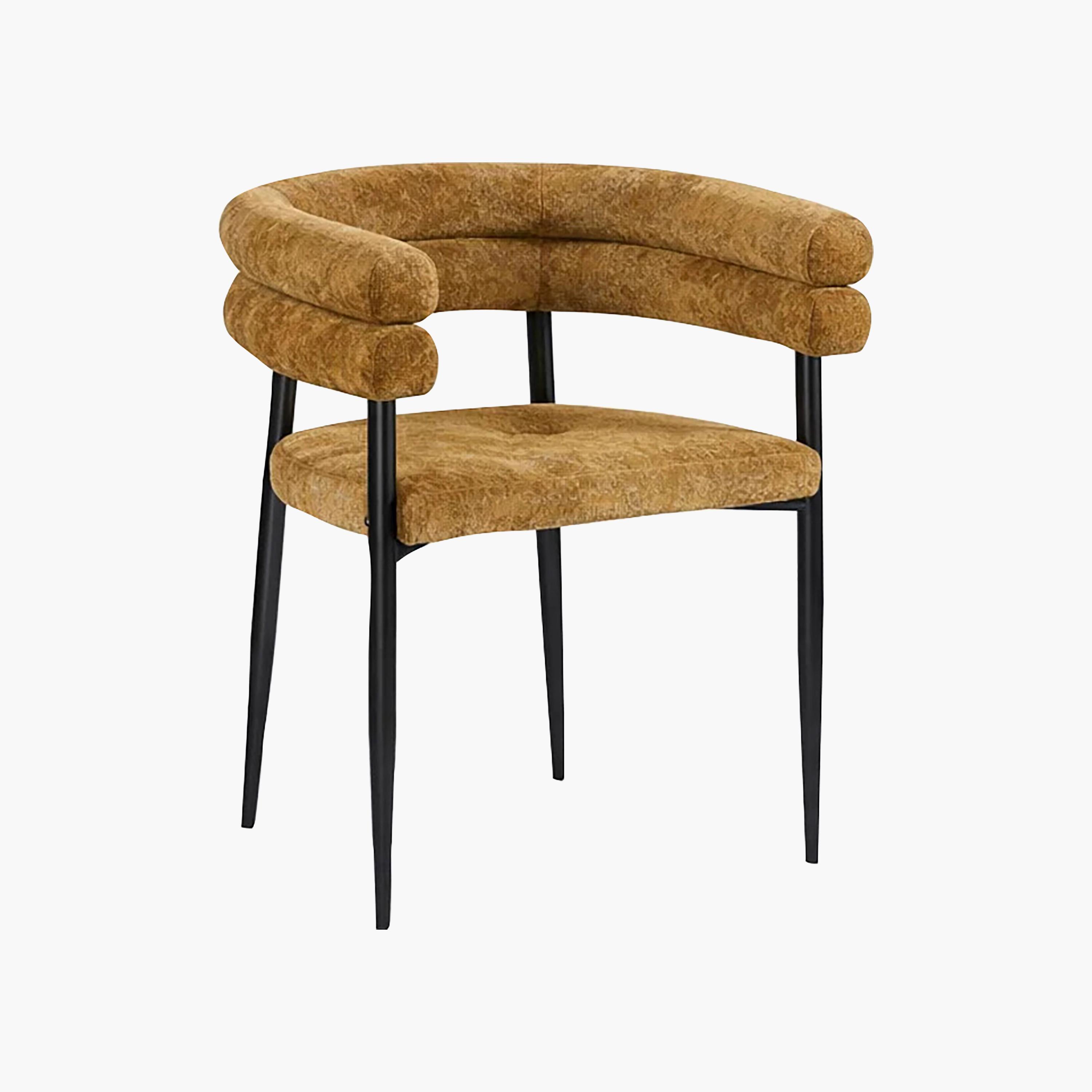Maria Homes Curved Arm Chair-furniture-sofaandseating-armchairs-image-5