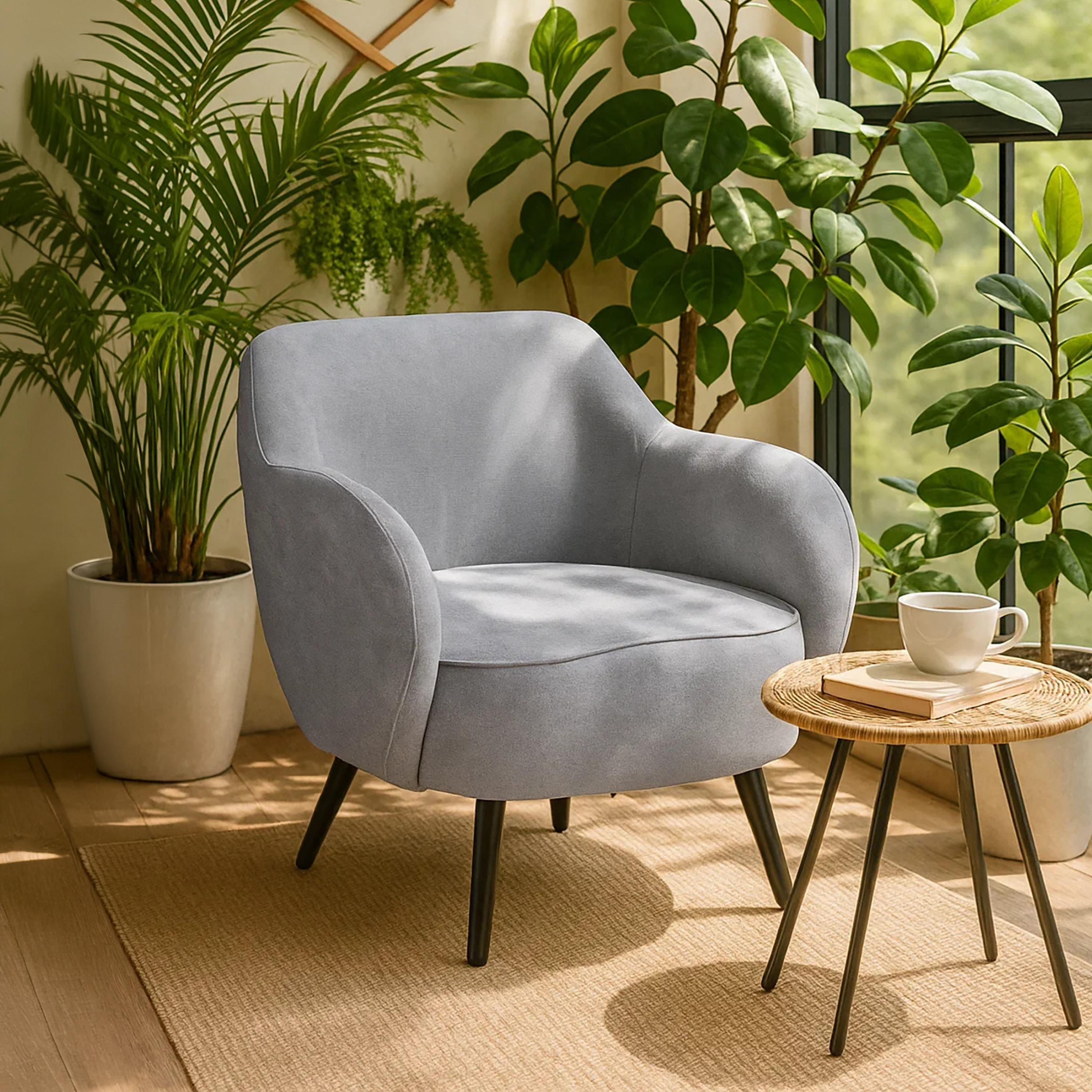 Maria Homes Padded Arm Chair-furniture-sofaandseating-armchairs-image-1