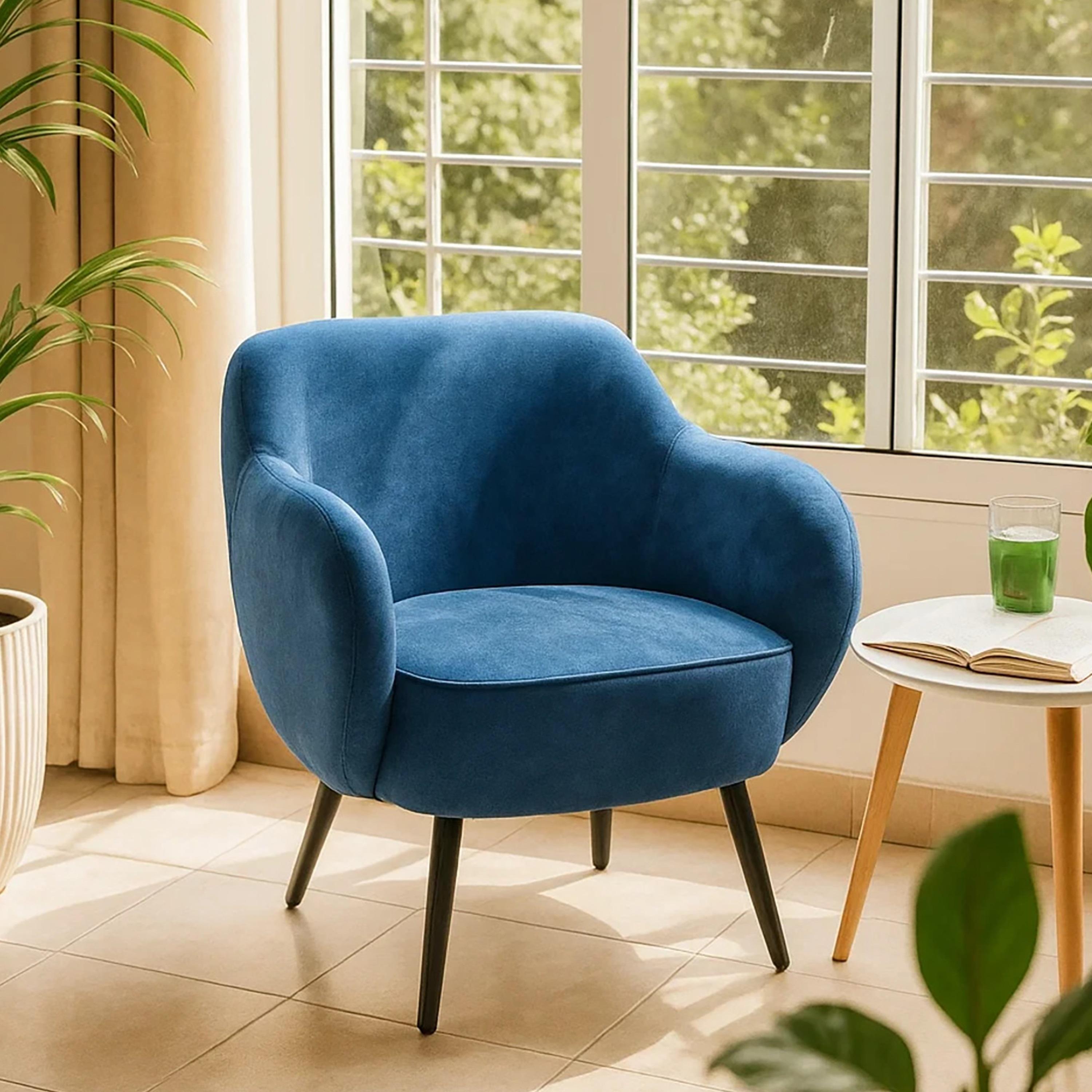 Maria Homes Padded Arm Chair-furniture-sofaandseating-armchairs-image-3