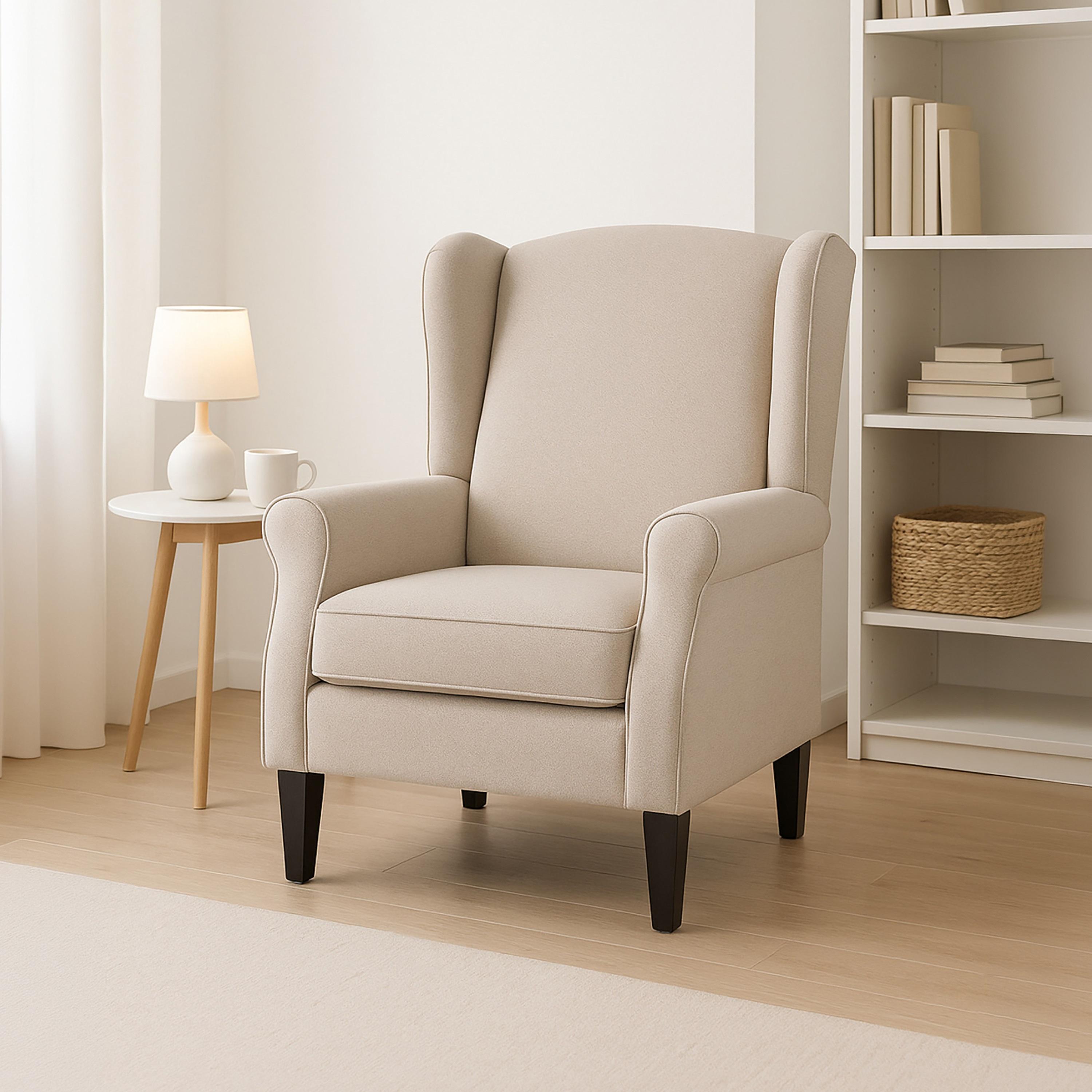 Maria Homes Padded Arm Chair-furniture-sofaandseating-armchairs-image-1
