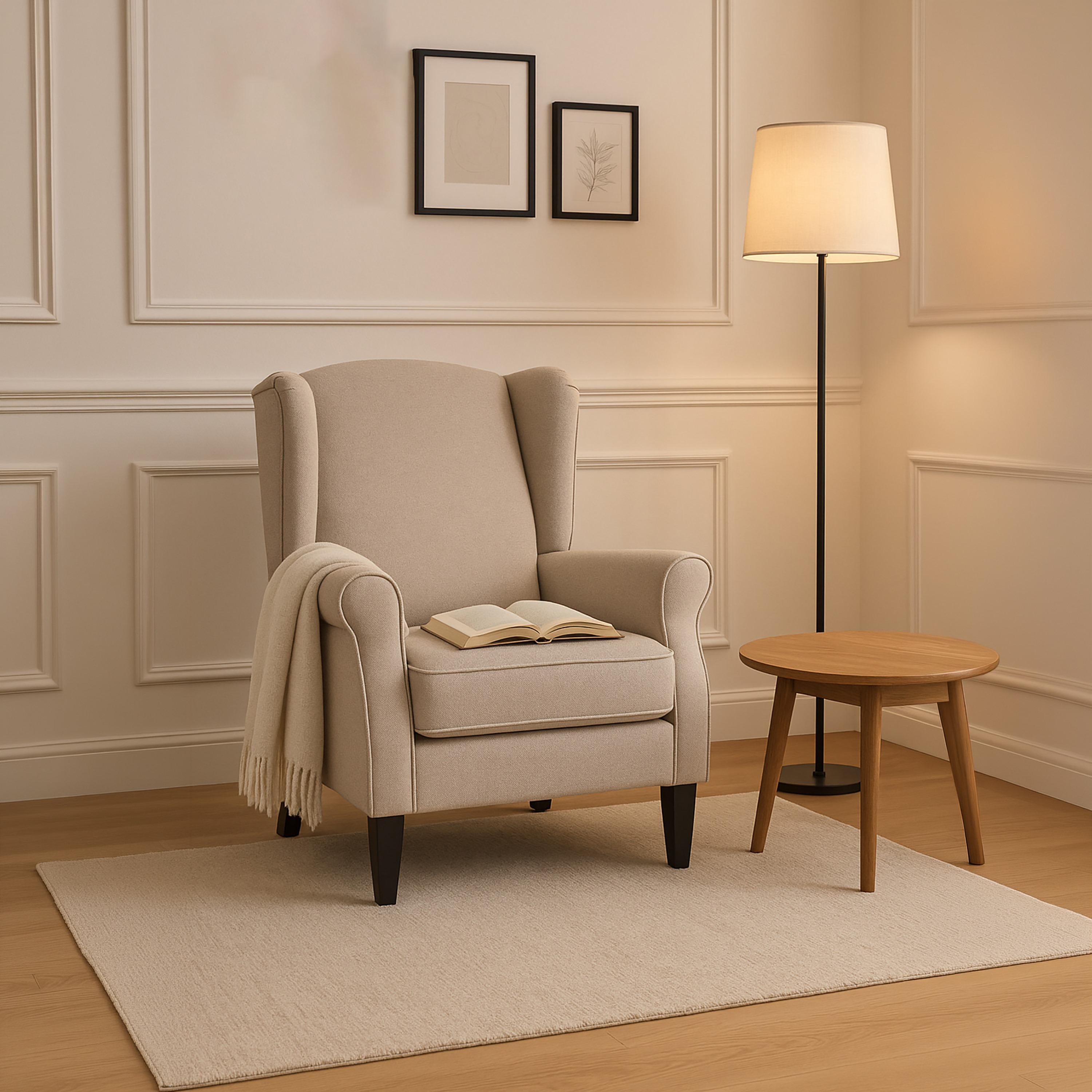 Maria Homes Padded Arm Chair-furniture-sofaandseating-armchairs-image-2