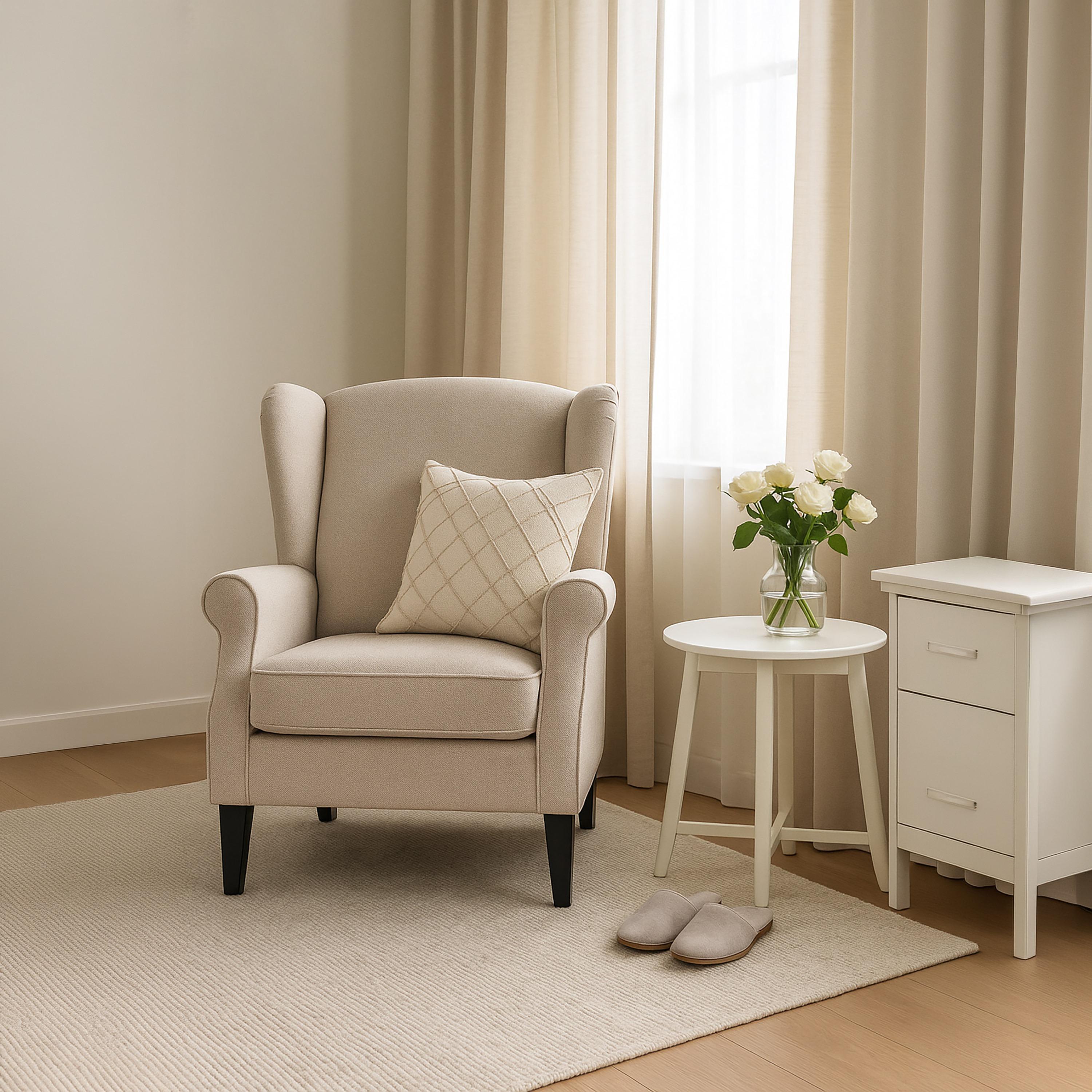 Maria Homes Padded Arm Chair-furniture-sofaandseating-armchairs-image-4