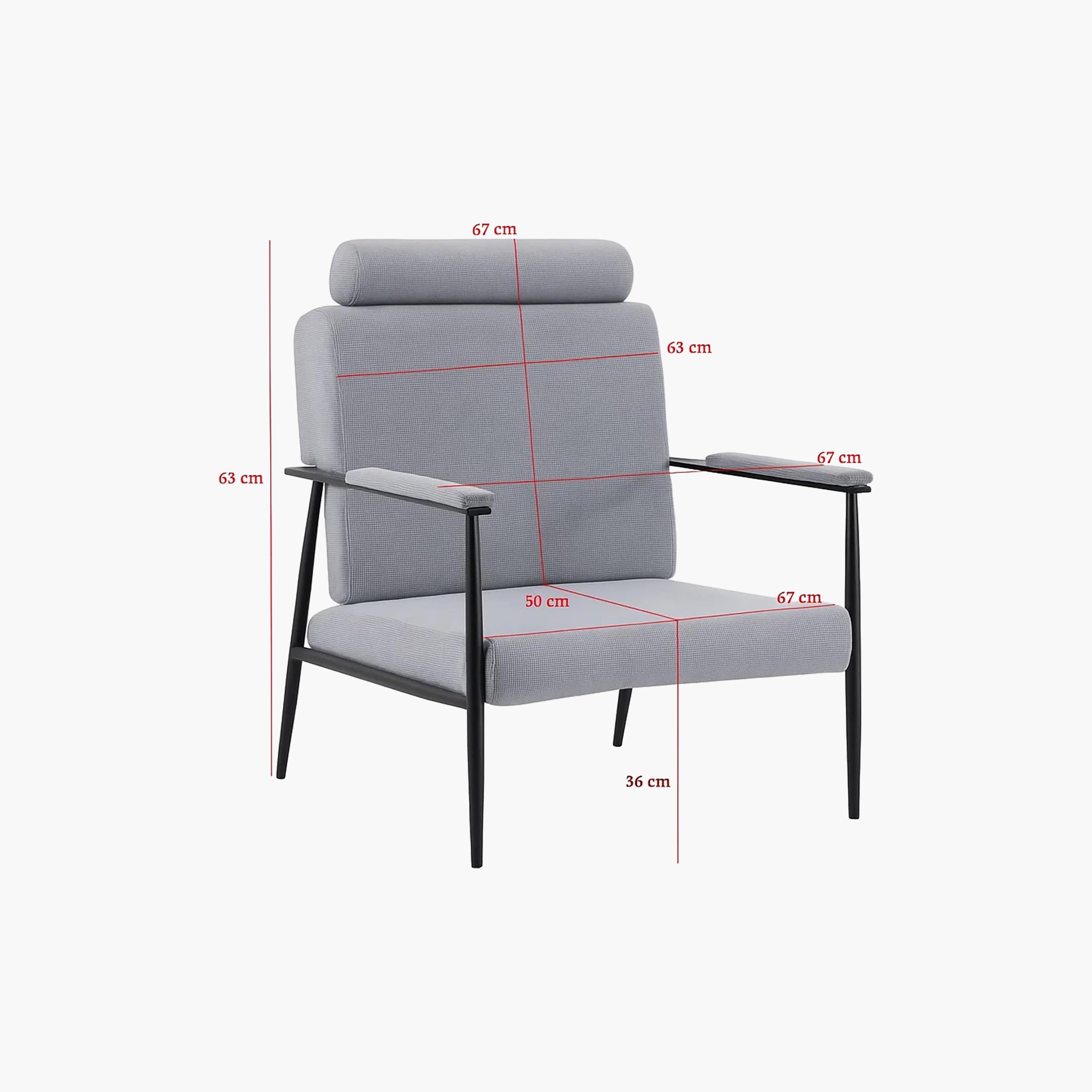 Maria Homes Padded Arm Chair-furniture-sofaandseating-armchairs-image-6