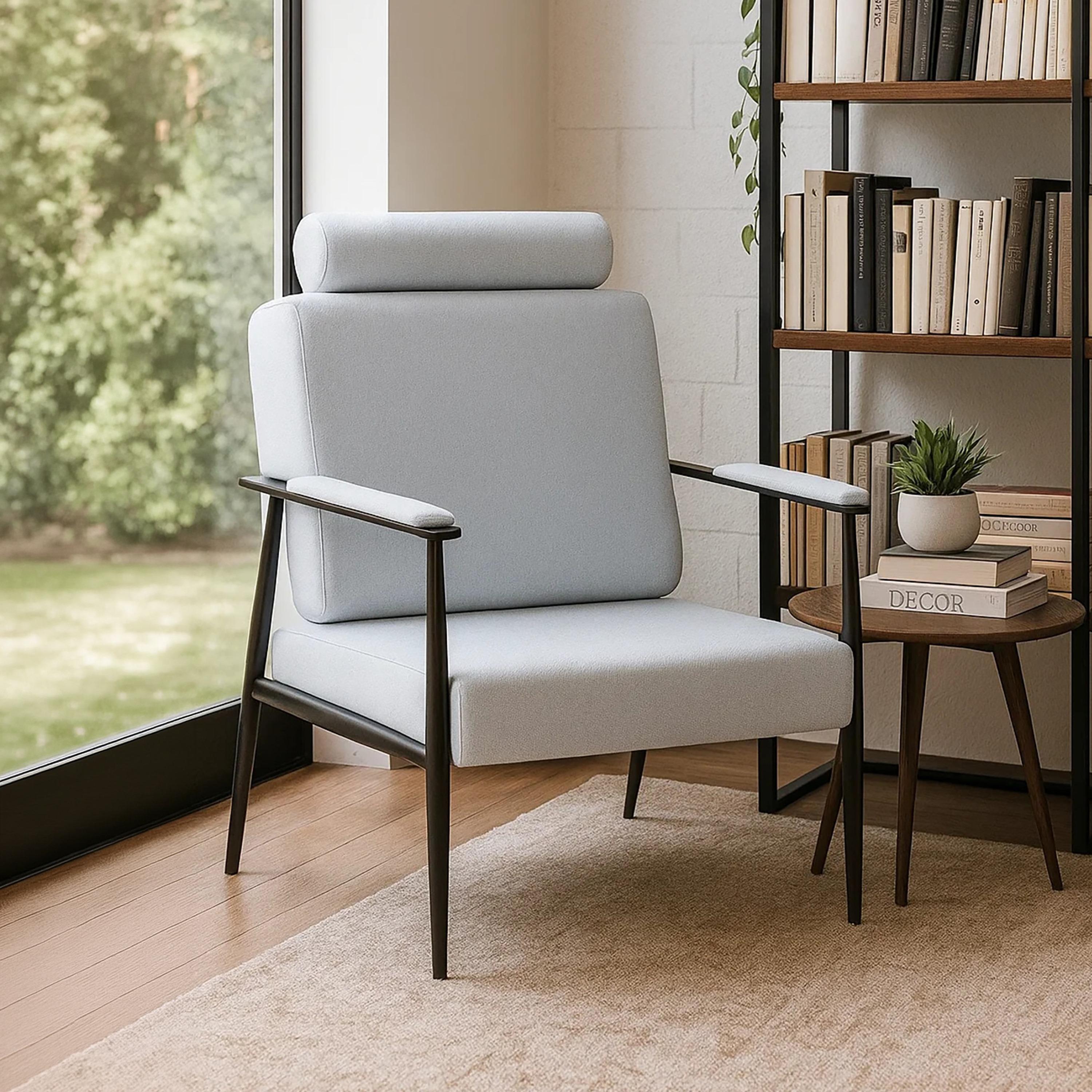 Maria Homes Padded Arm Chair-furniture-sofaandseating-armchairs-image-3