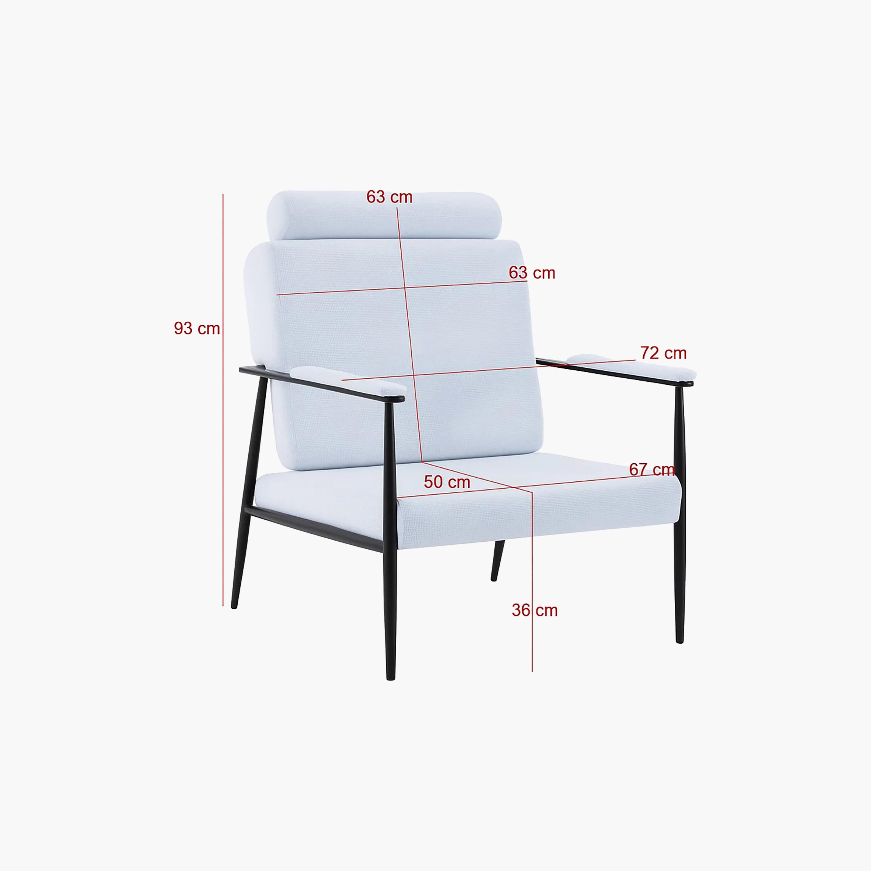Maria Homes Padded Arm Chair-furniture-sofaandseating-armchairs-image-6