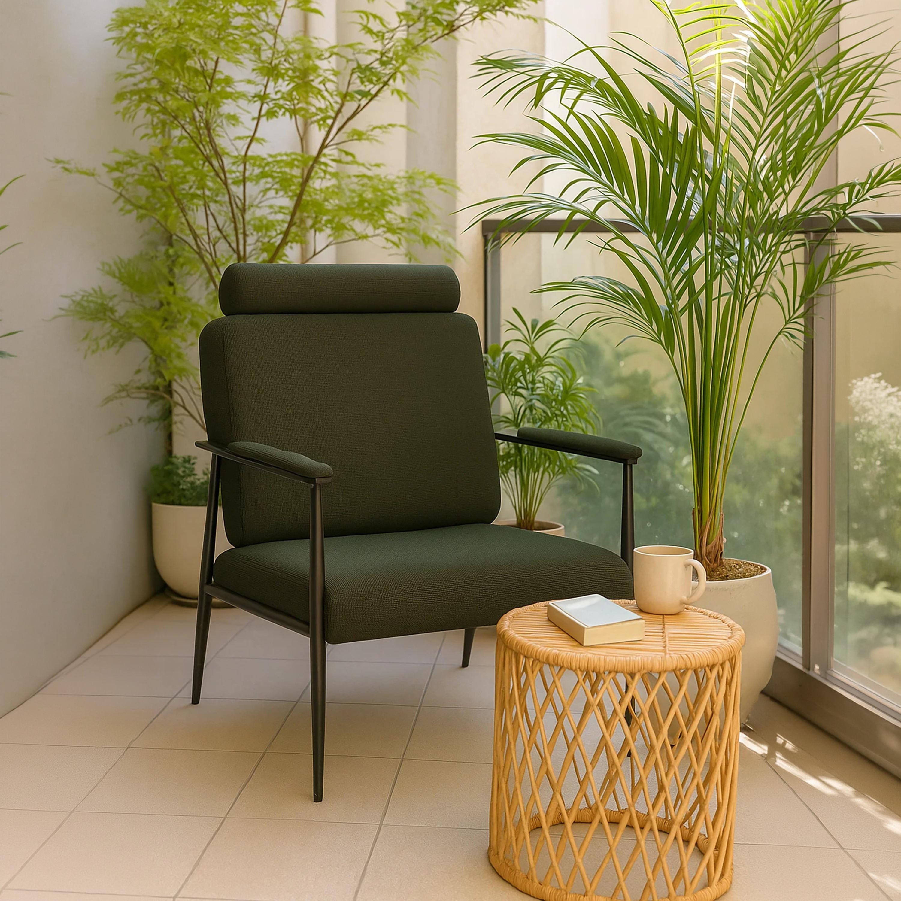 Maria Homes Padded Arm Chair-furniture-sofaandseating-armchairs-image-2