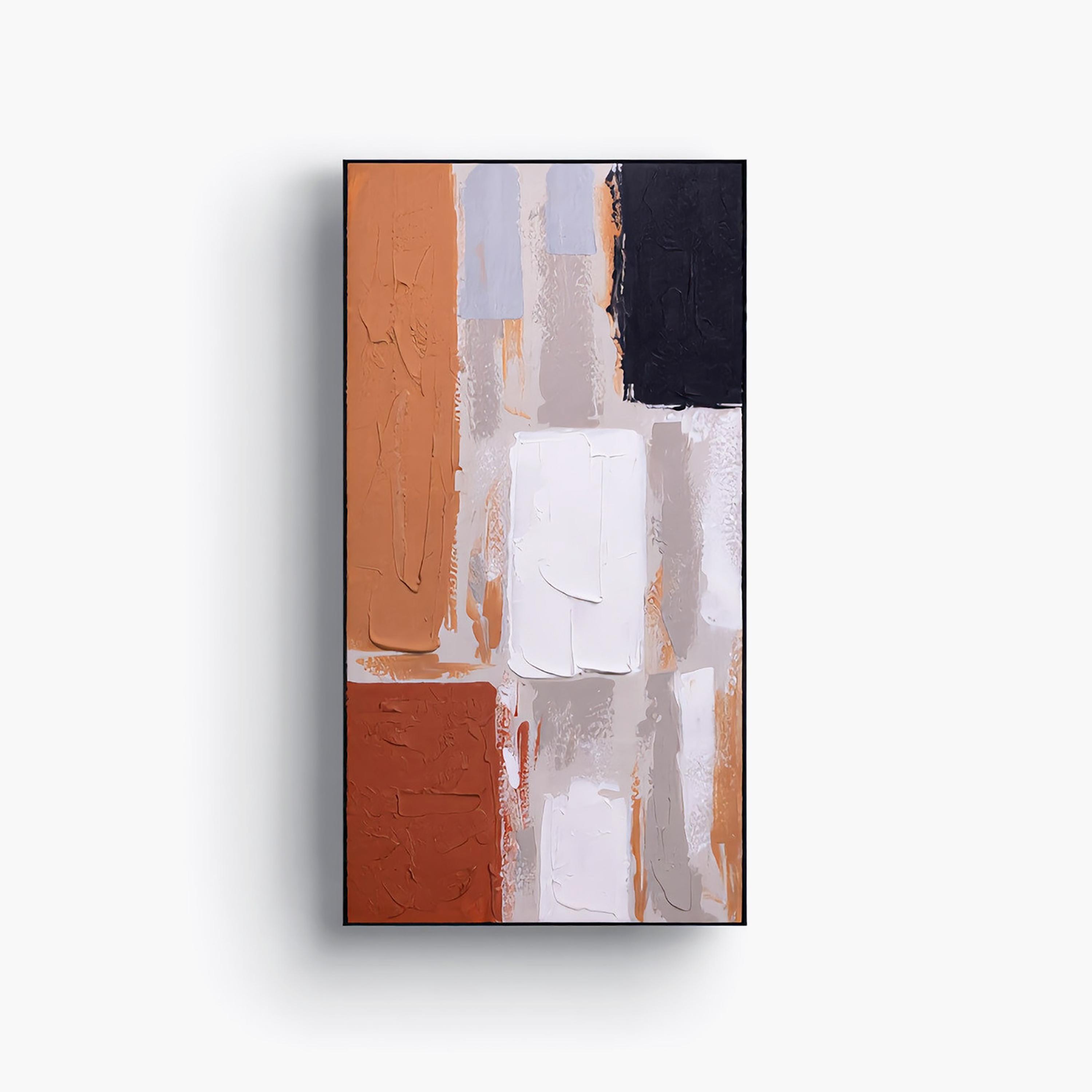 Maria Homes Multicolour Canvas Colour Block Wall Art-household-walldecorandmirrors-wallart-image-5