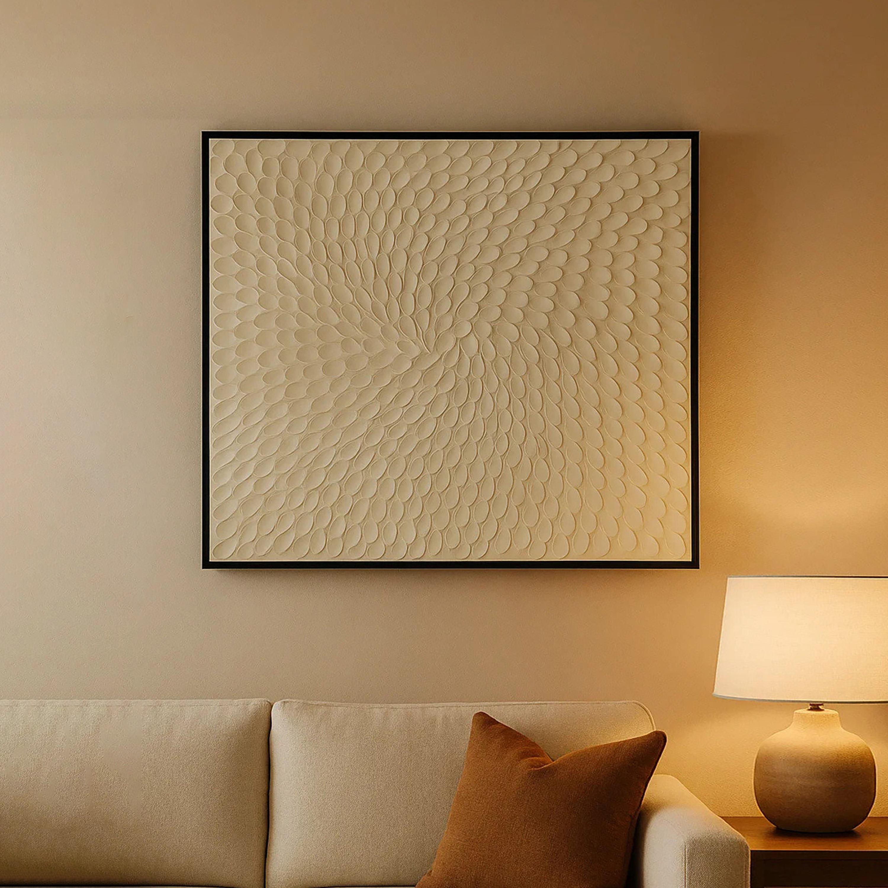 لوحة جدارية بطبعة بتلات حلزونية قماش كانفاس متعددة الألوان من ماريا هومز-household-walldecorandmirrors-wallart-image-1