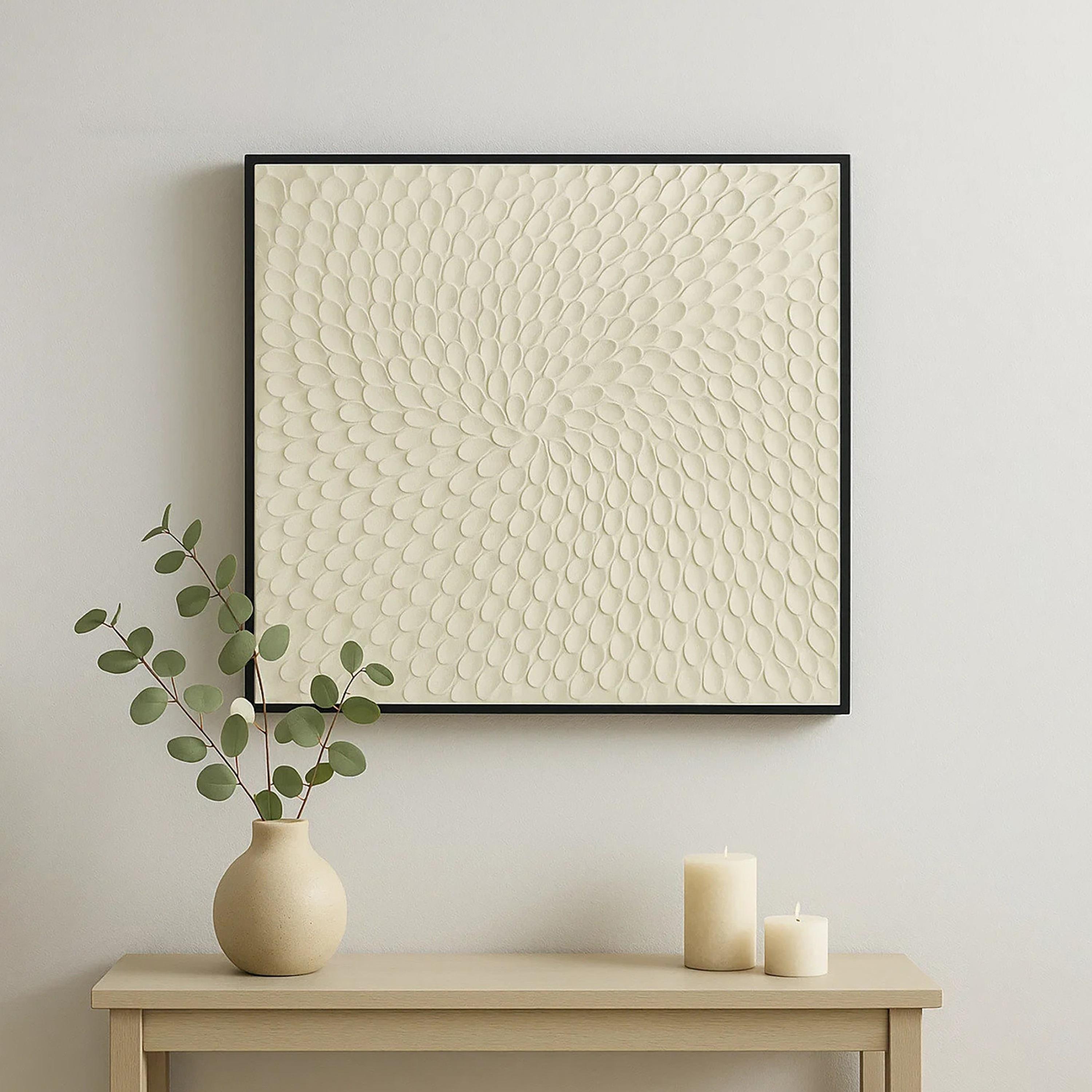لوحة جدارية بطبعة بتلات حلزونية قماش كانفاس متعددة الألوان من ماريا هومز-household-walldecorandmirrors-wallart-image-2