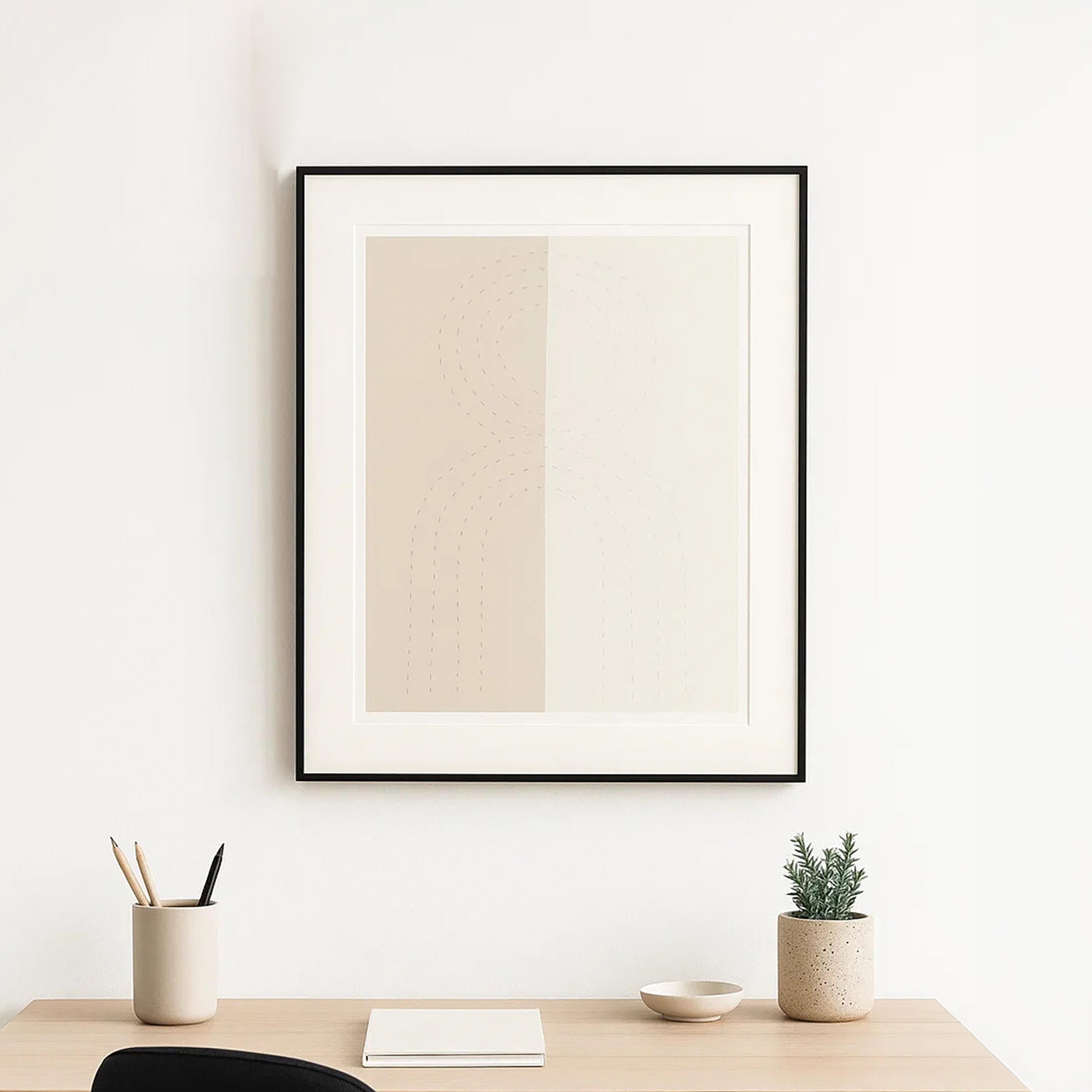 Maria Homes Multicolour Canvas Arched Abstract Wall Art-household-walldecorandmirrors-wallart-image-3