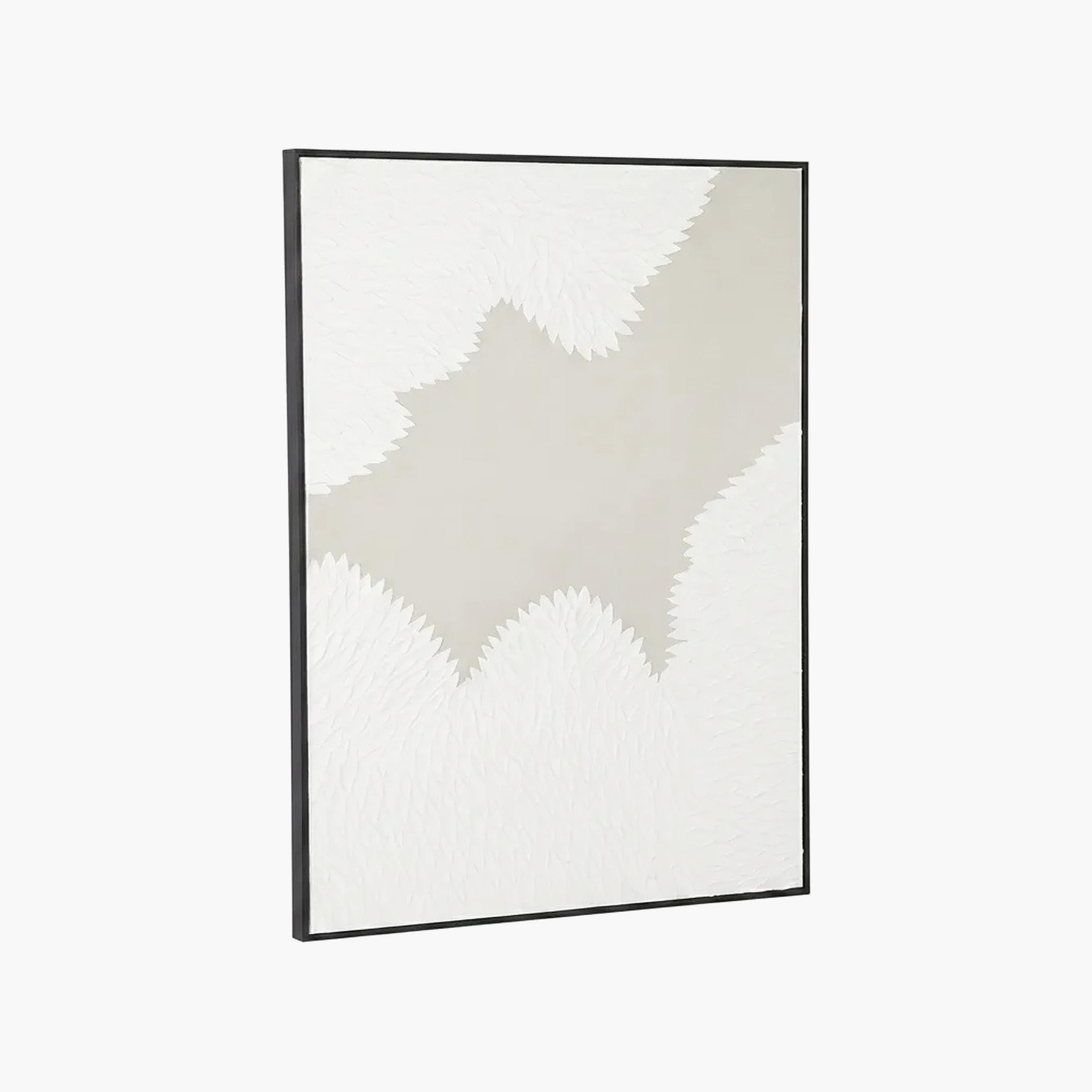 لوحة جدارية مؤطرة بطبعة تجريدية بملمس كانفا بألوان متعددة من ماريا هومز-household-walldecorandmirrors-wallart-image-3