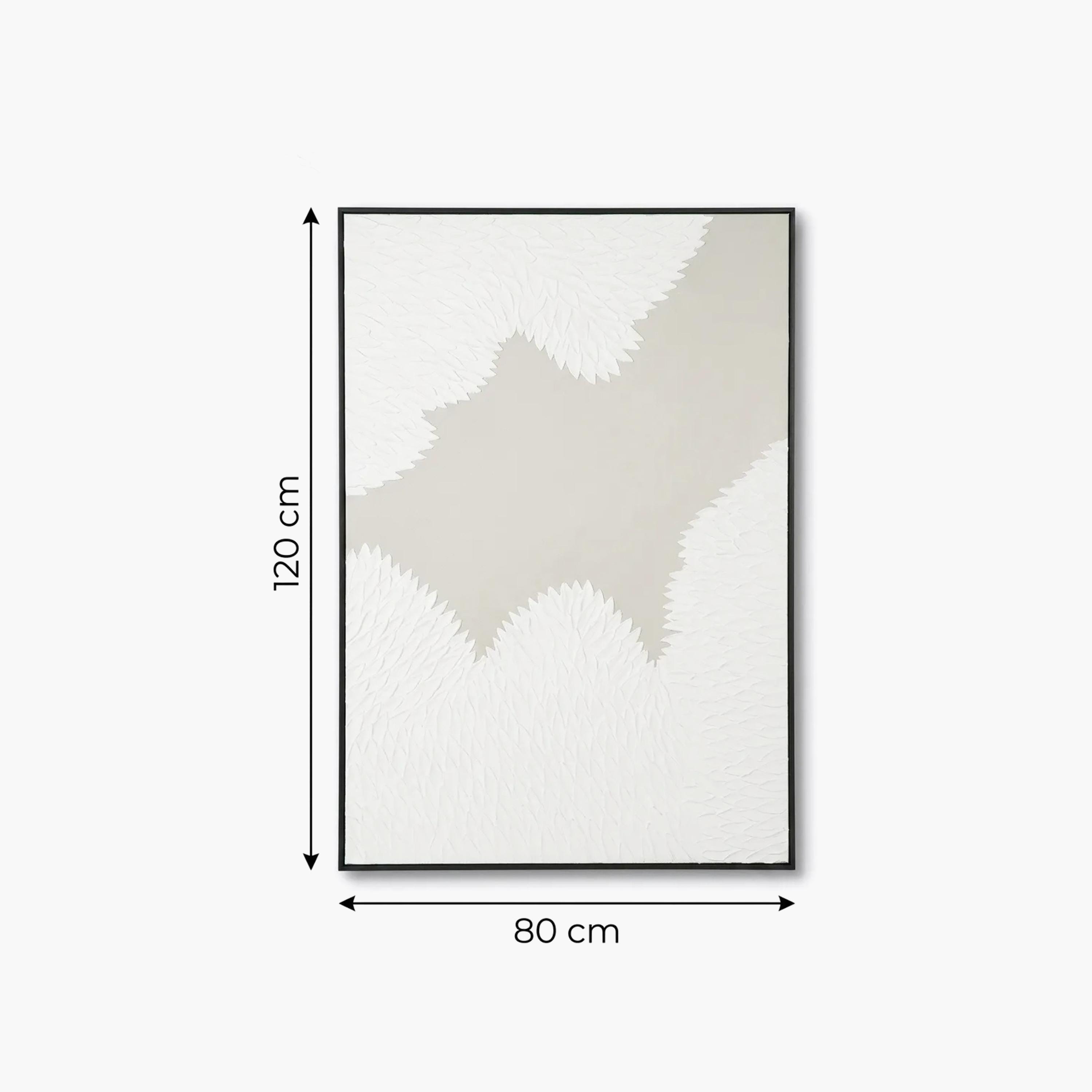 لوحة جدارية مؤطرة بطبعة تجريدية بملمس كانفا بألوان متعددة من ماريا هومز-household-walldecorandmirrors-wallart-image-5