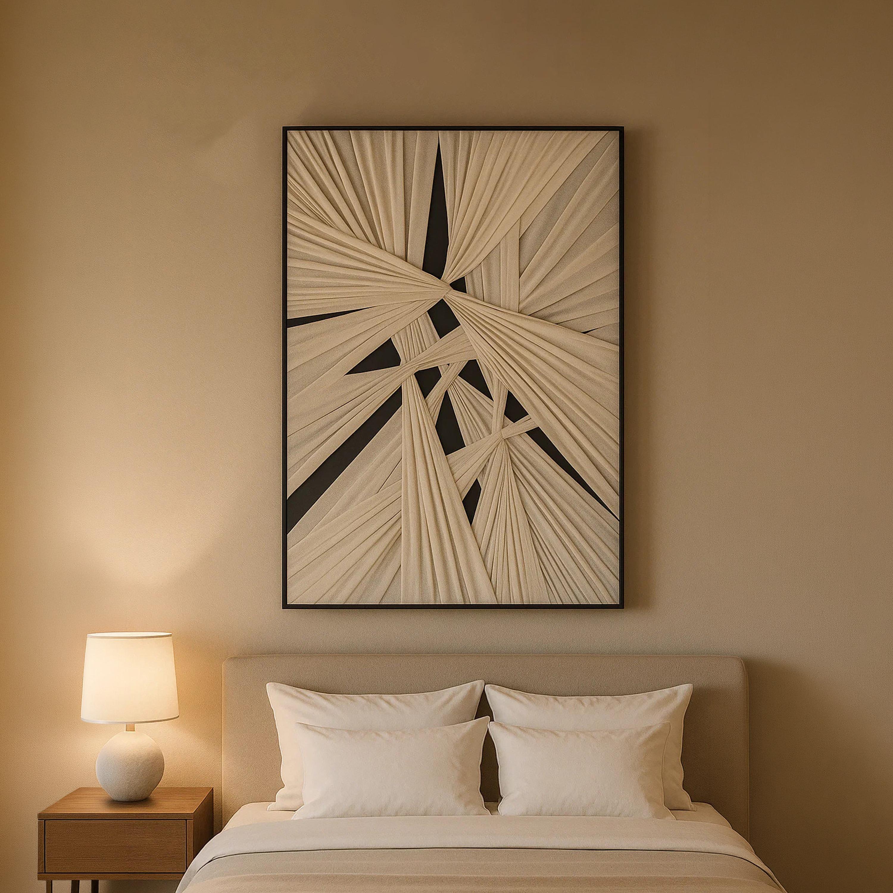 لوحة جدارية بإطار من قماش الكانفاس بتصميم تجريدية من ماريا هومز-household-walldecorandmirrors-wallart-image-3