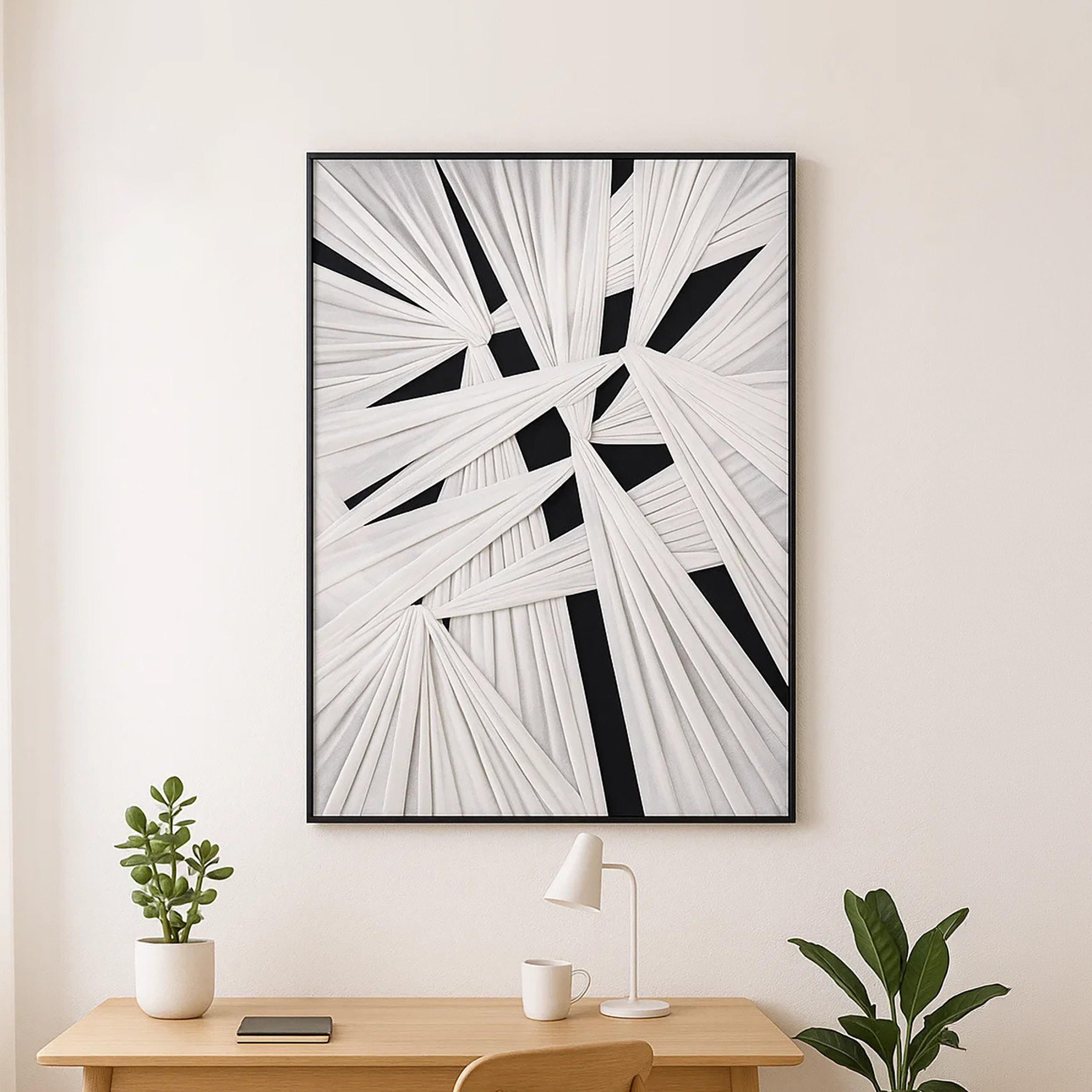 Maria Homes Canvas Abstract Framed Wall Art-household-walldecorandmirrors-wallart-image-1