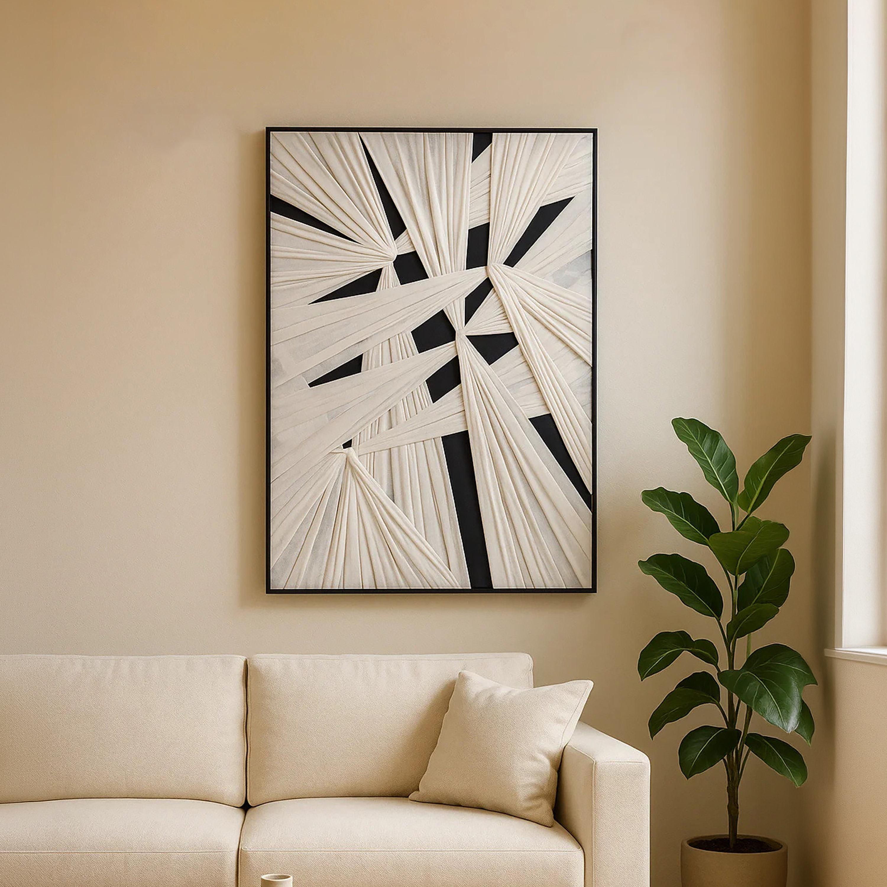 Maria Homes Canvas Abstract Framed Wall Art-household-walldecorandmirrors-wallart-image-2