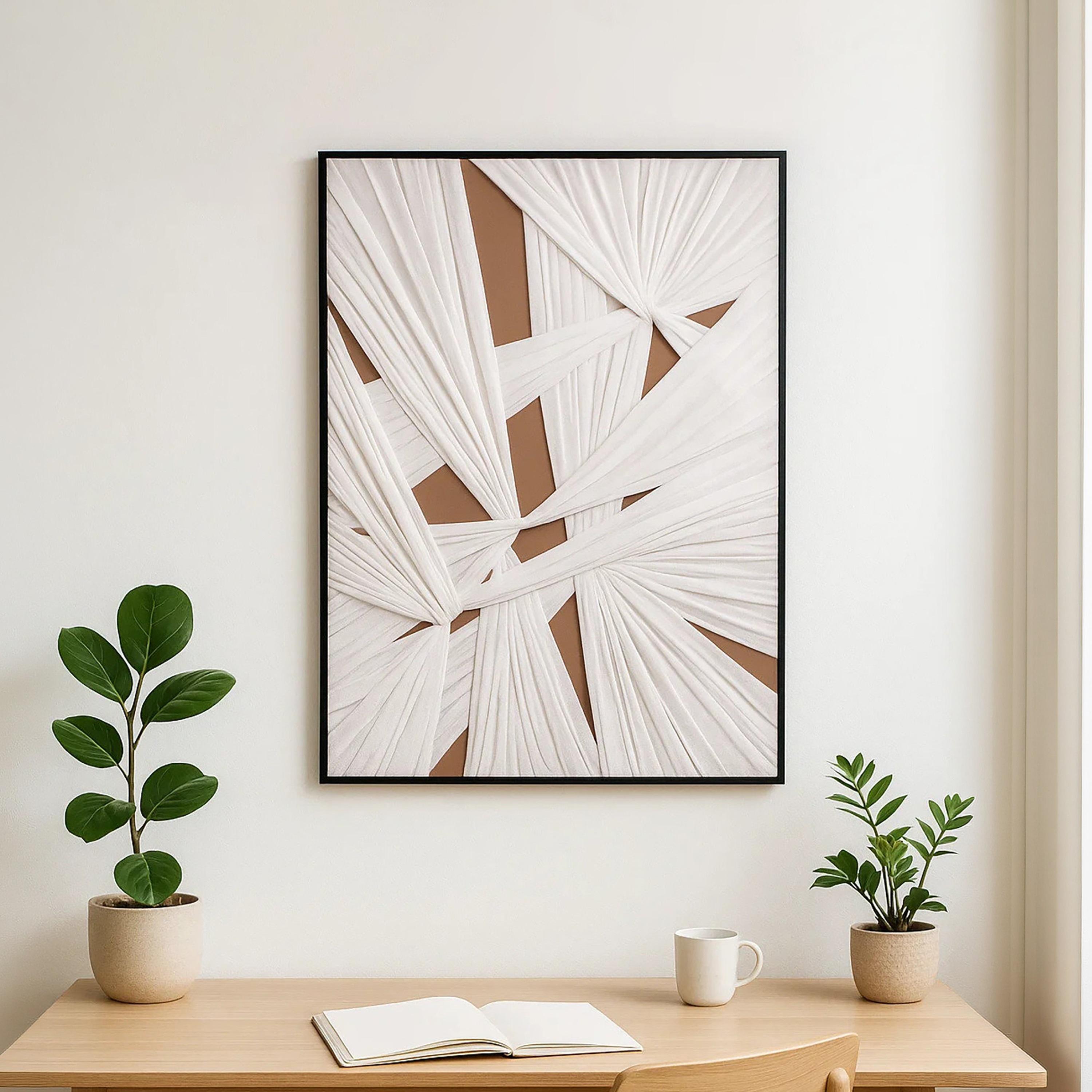 Maria Homes Multicolour Canvas Abstract Framed Wall Art-household-walldecorandmirrors-wallart-image-2