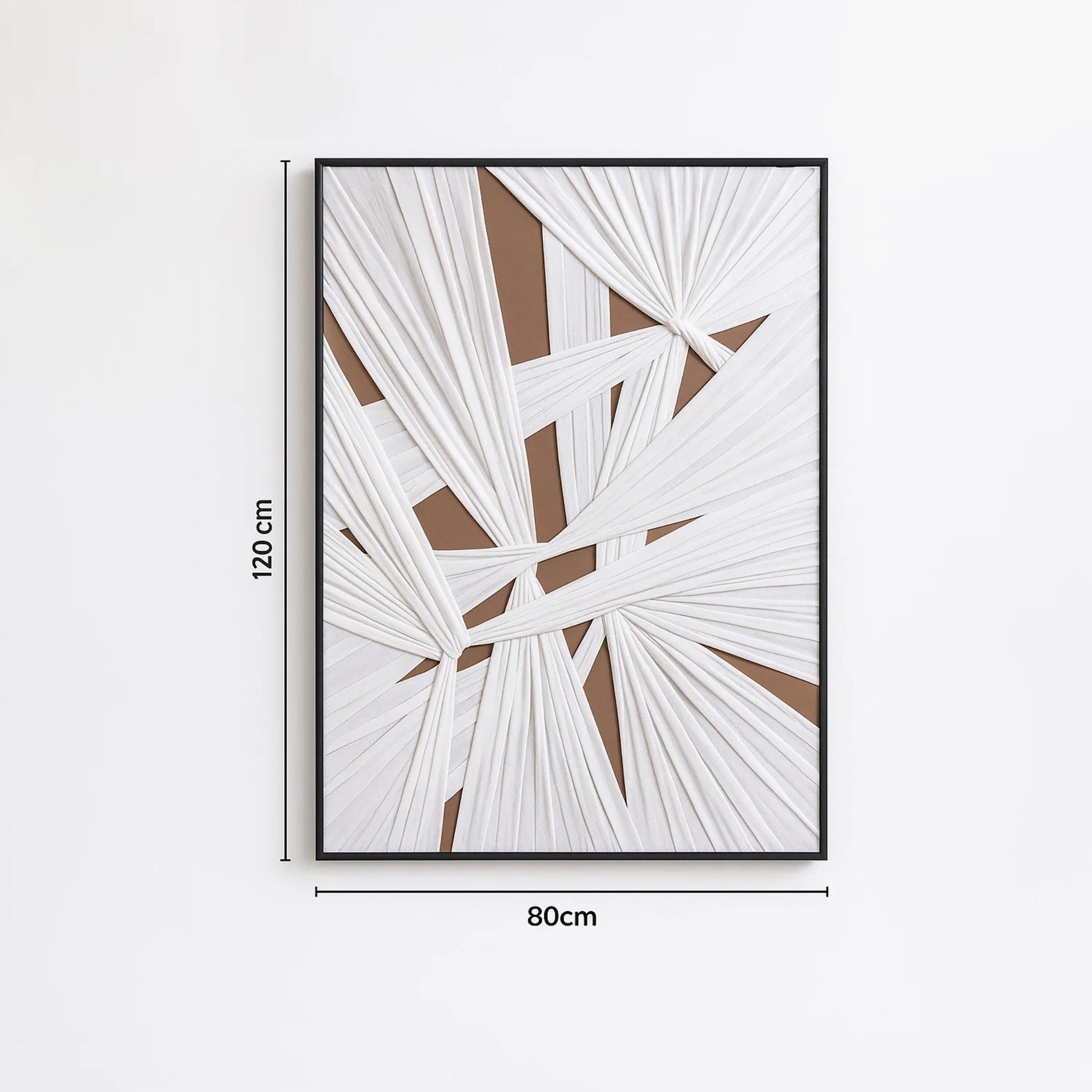 Maria Homes Multicolour Canvas Abstract Framed Wall Art-household-walldecorandmirrors-wallart-image-6