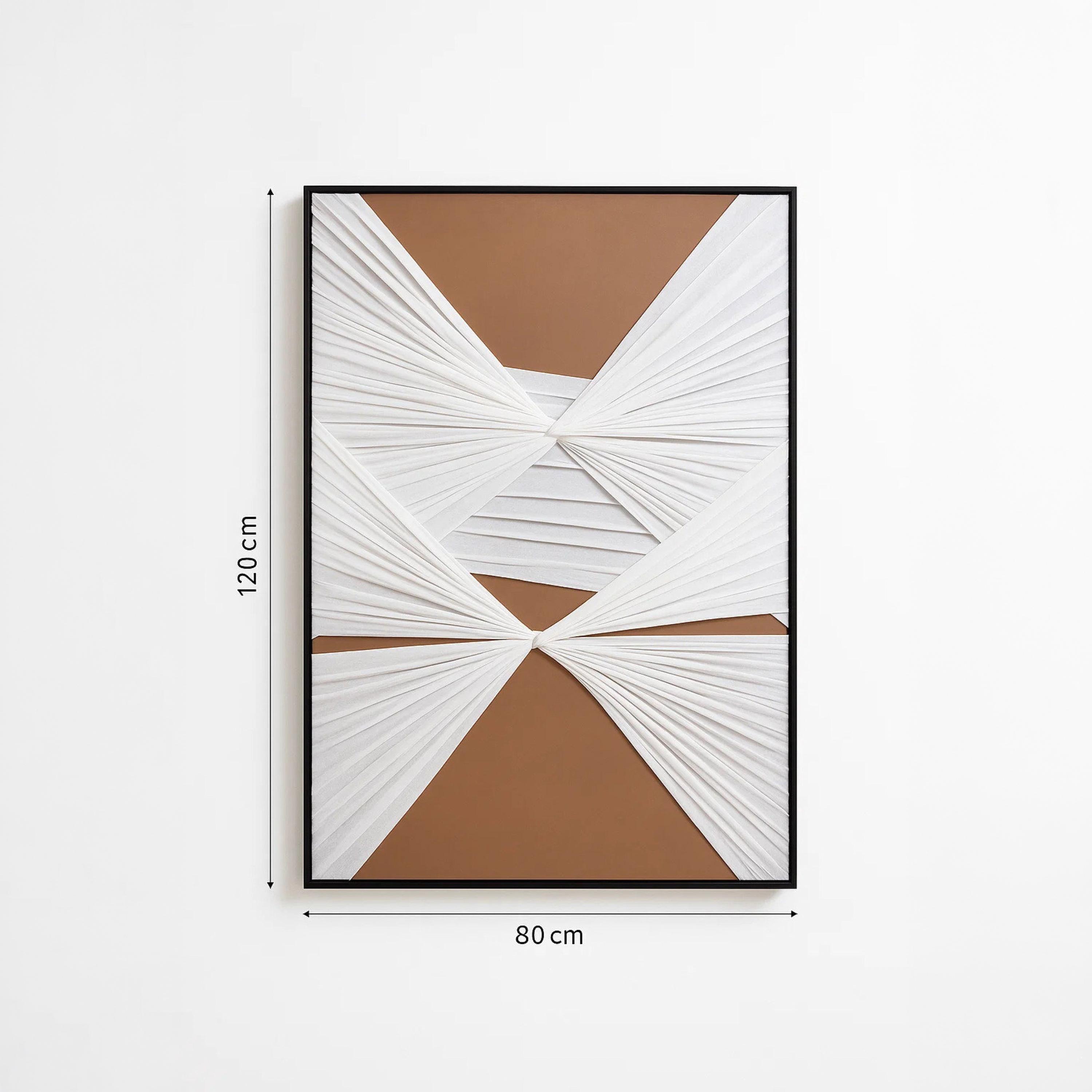Maria Homes White Canvas Abstract Framed Wall Art-household-walldecorandmirrors-wallart-image-6