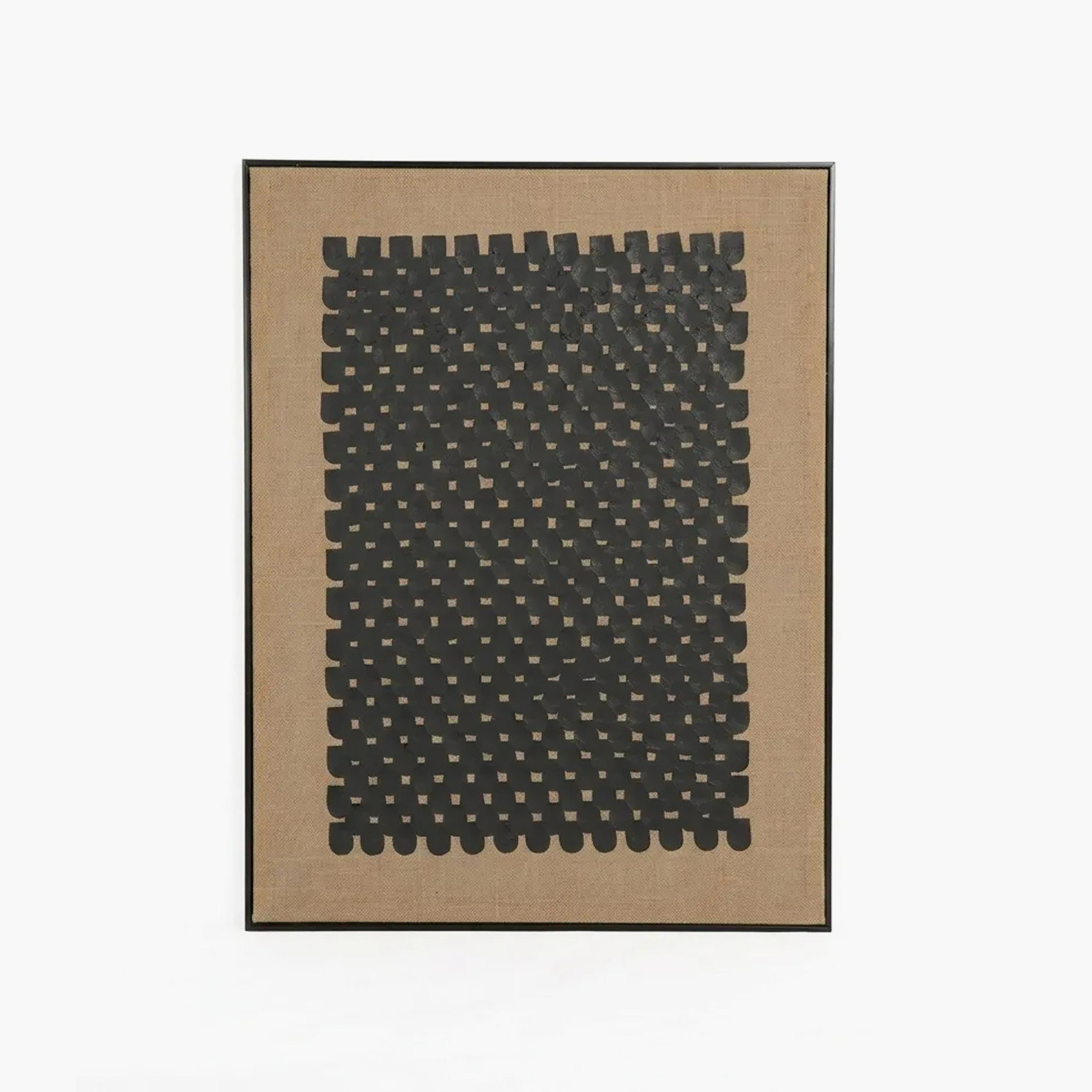 لوحة حائط مؤطرة بنقشة منسوجة متعددة الألوان من ماريا هومز-household-walldecorandmirrors-wallart-image-4