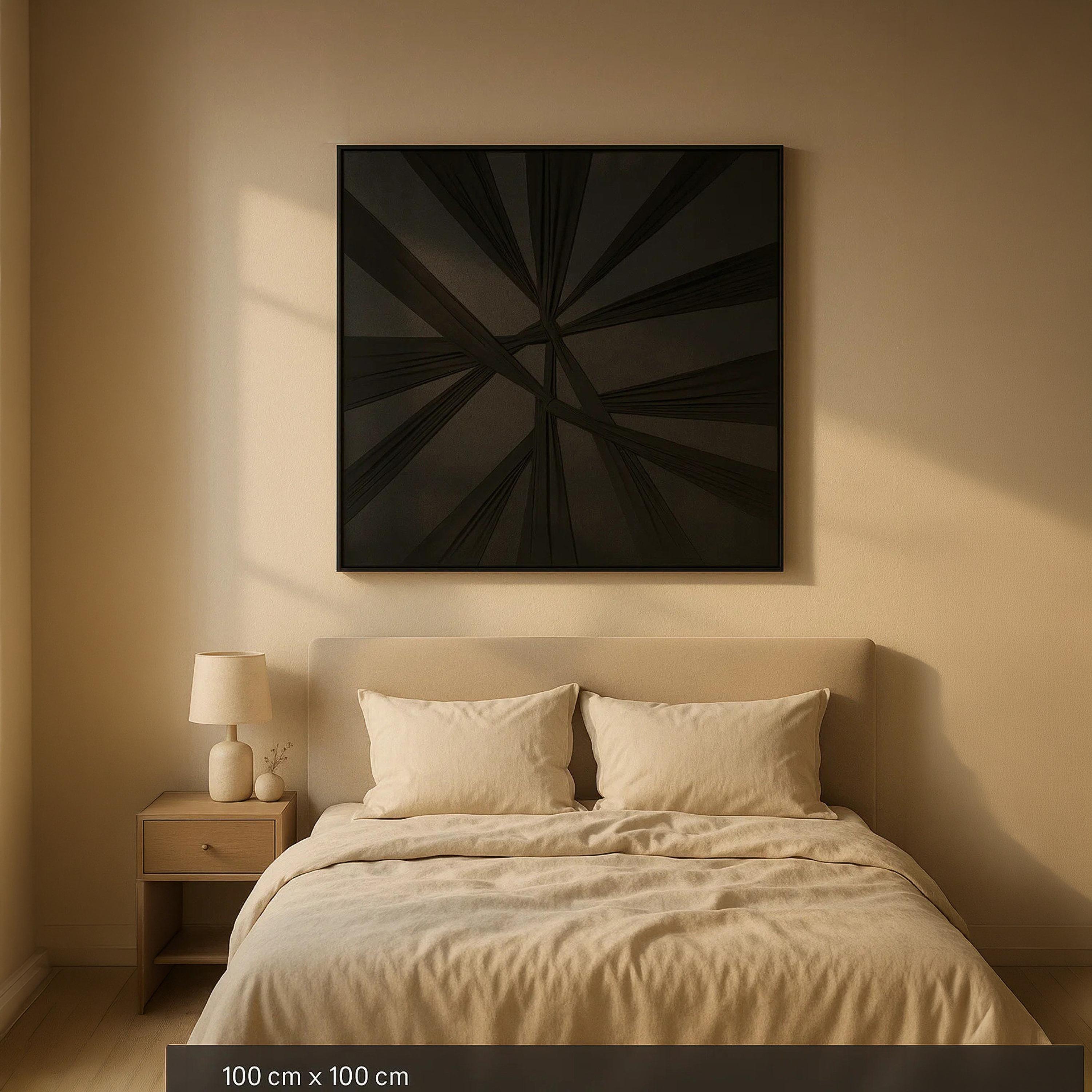 Maria Homes Black Canvas Abstract Wall Art-household-walldecorandmirrors-wallart-image-3
