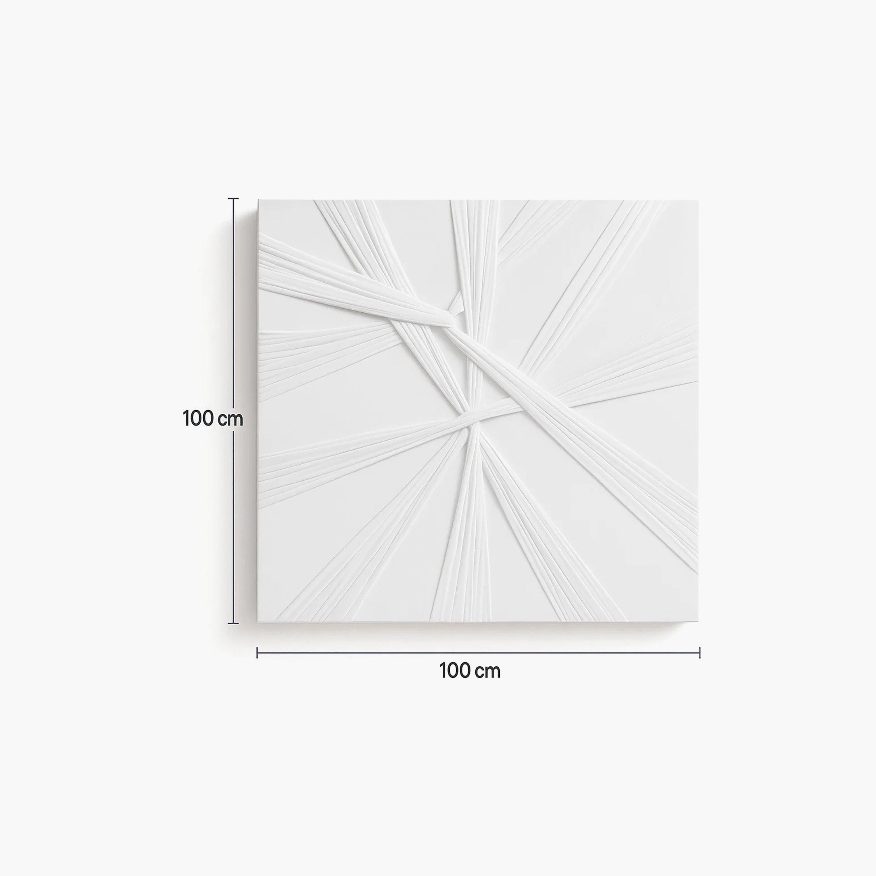 Maria Homes White Canvas Textured Abstract Wall Art-household-walldecorandmirrors-wallart-image-6
