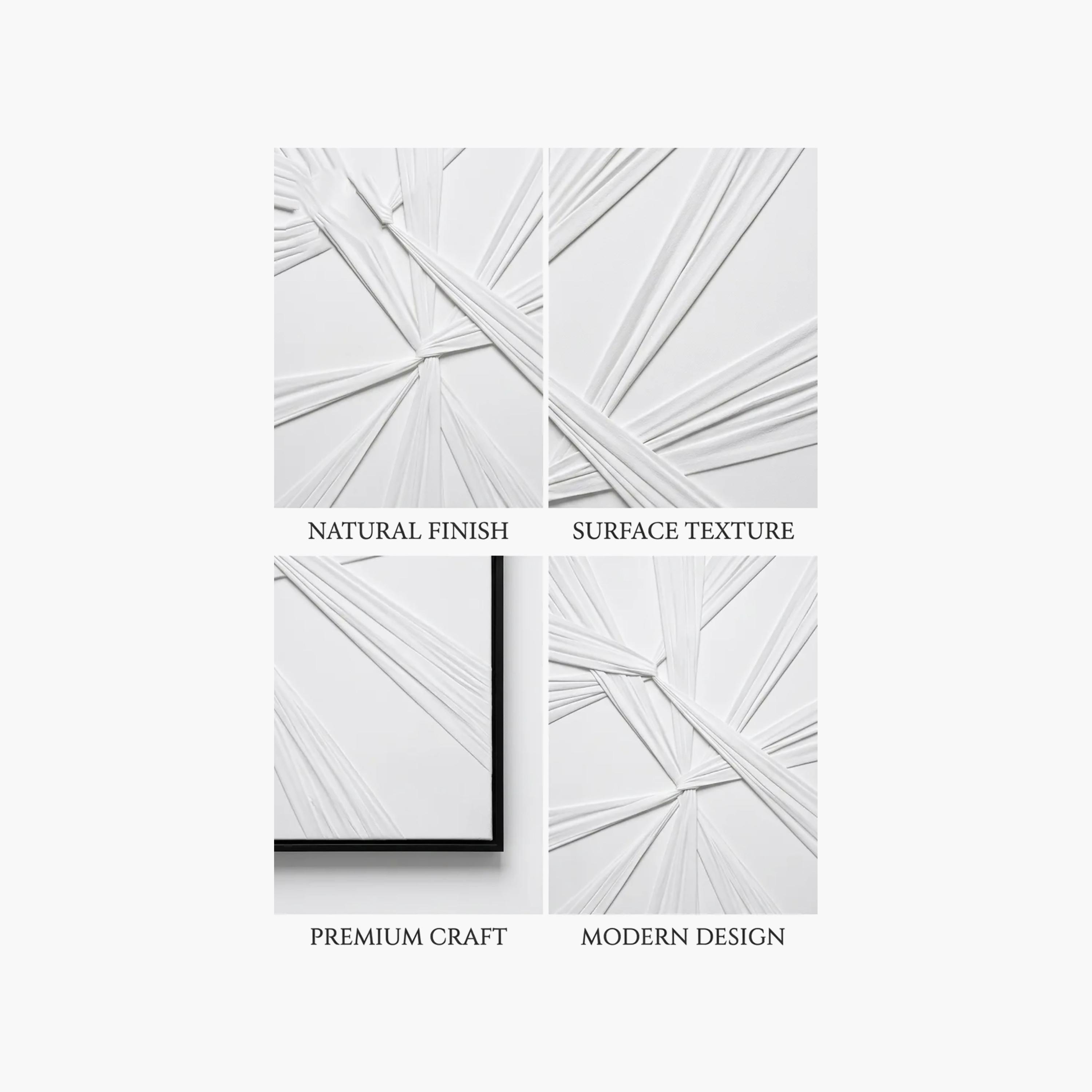 Maria Homes Grey Canvas Geometric Framed Wall Art-household-walldecorandmirrors-wallart-image-3