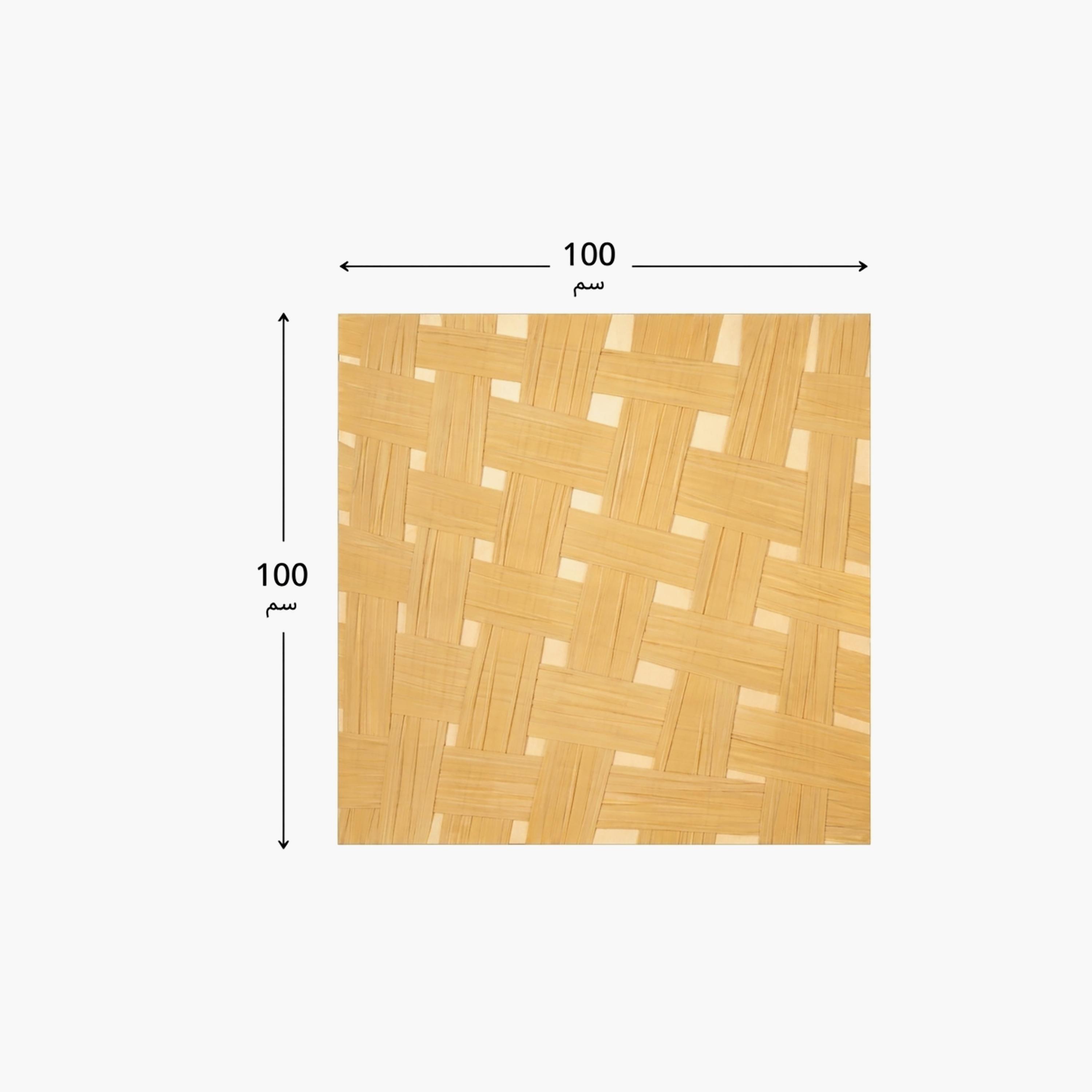 Maria Homes Beige Basket Weave Wall Art-household-walldecorandmirrors-wallart-image-4