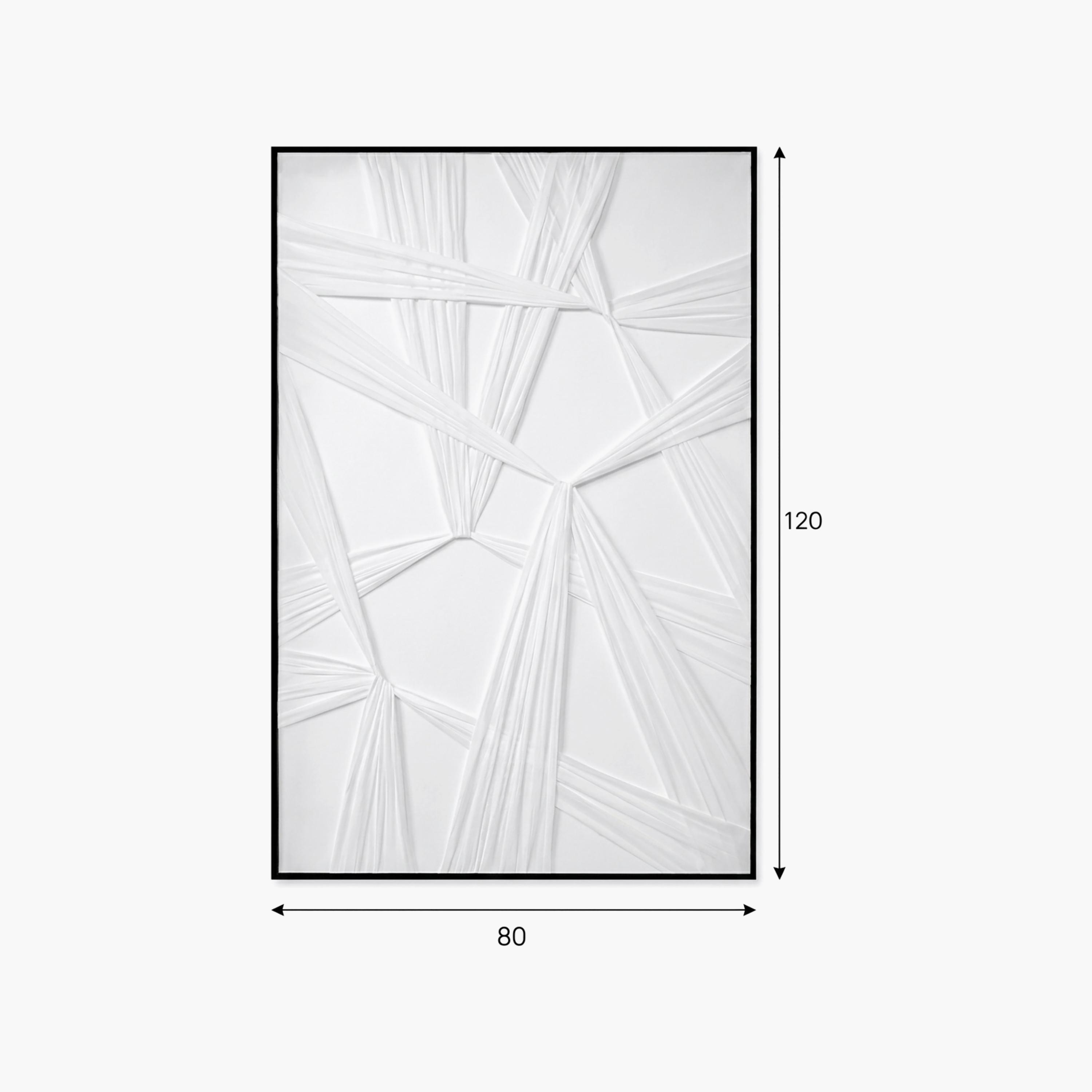 لوحة جدارية بإطار بطبعة هندسية من قماش الكانفاس رمادي من ماريا هومز-household-walldecorandmirrors-wallart-image-4