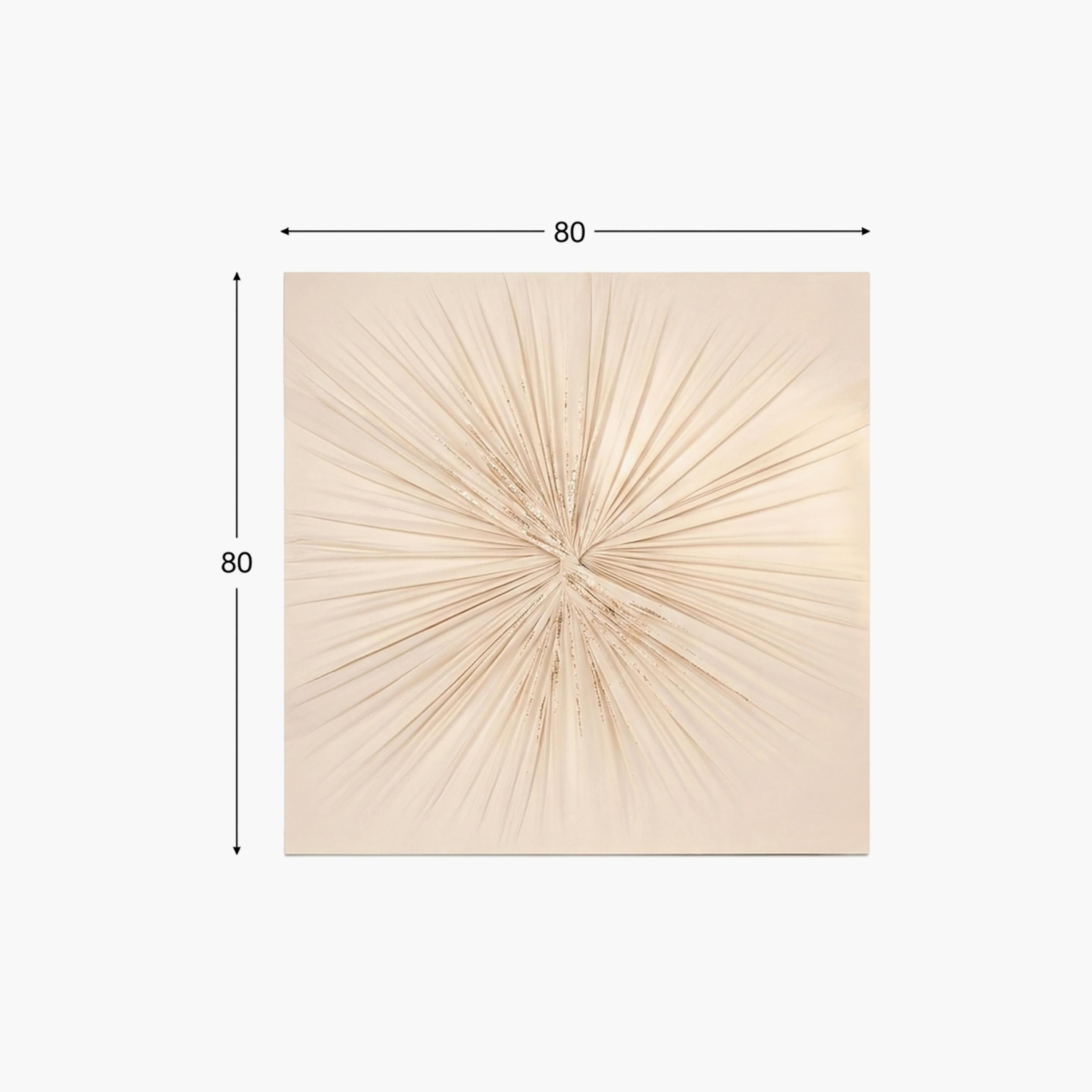 Maria Homes Beige Sunburst Wall Art-household-walldecorandmirrors-wallart-image-4